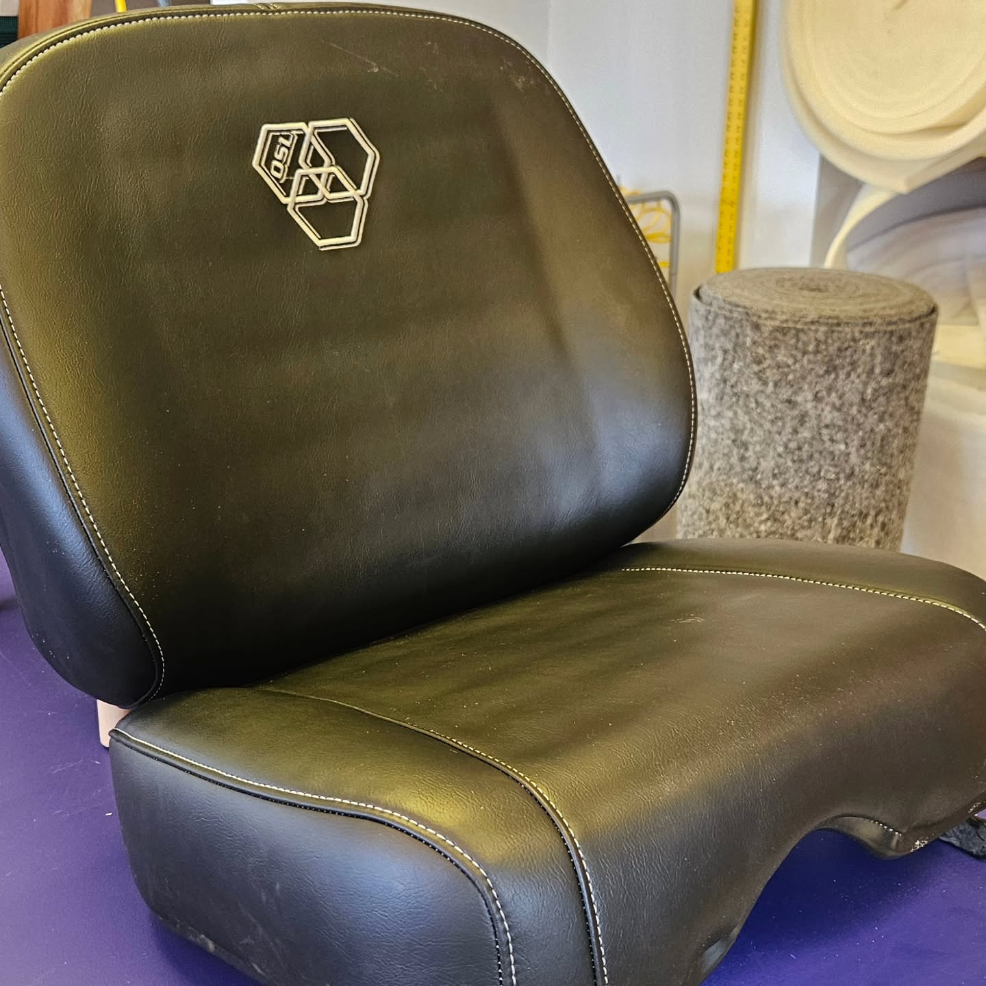 ✨ New Service Alert: Custom Embroidery! ✨
Check out this side boom operator seat we just reupholstered! The owner wanted his business logo embroidered right onto his seat—and all he had was a picture of the logo. We digitized it, stitched it out, and gave this seat a completely custom finish.
Whether it’s your business logo, initials, or unique design, we can now add professional embroidery to your upholstery projects.
🪡 Custom embroidery
🛠️ Professional upholstery
📍 Done right here in Lethbridge
📩 Message us today to bring your ideas to life!
#EleganceUpholstery #LethbridgeBusiness #CustomEmbroidery #LogoEmbroidery #OperatorSeat #HeavyEquipmentSeat #CustomUpholstery #FurnitureRestoration #MadeInLethbridge