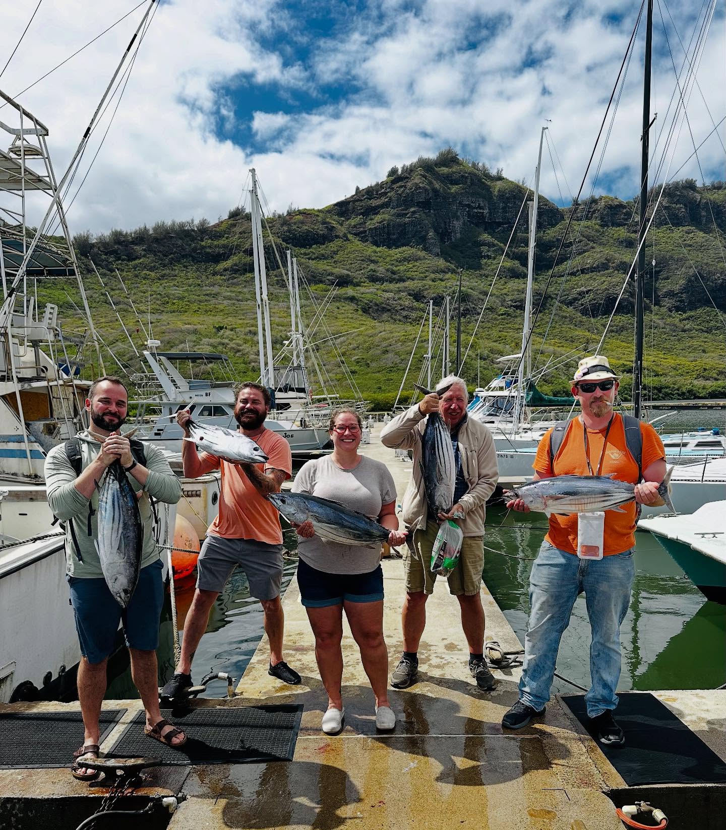 We had the crew from San Diego, NC, Sacramento & Texas! 🎣 for a quick 4hr dine & dash and boy did they ever luck 🍀 out!
They landed a Blue Marlin, stacked some Skipjack tuna, and had a heartbreaker when a big Mahi Mahi shook the hook. 🔥
#GoFishKauai #BlueMarlin #MahiMahi #Skipjack #FishOfALifetime
#FishingHawaii #Kauai #HawaiiFishing #DeepSeaFishing #FishingLife
#FishOfInstagram #Shimanousa #SaltwaterFishing #OffshoreFishing #Sportfishing
#FishingAddict #CatchAndRelease #OceanLife #fishingdaily