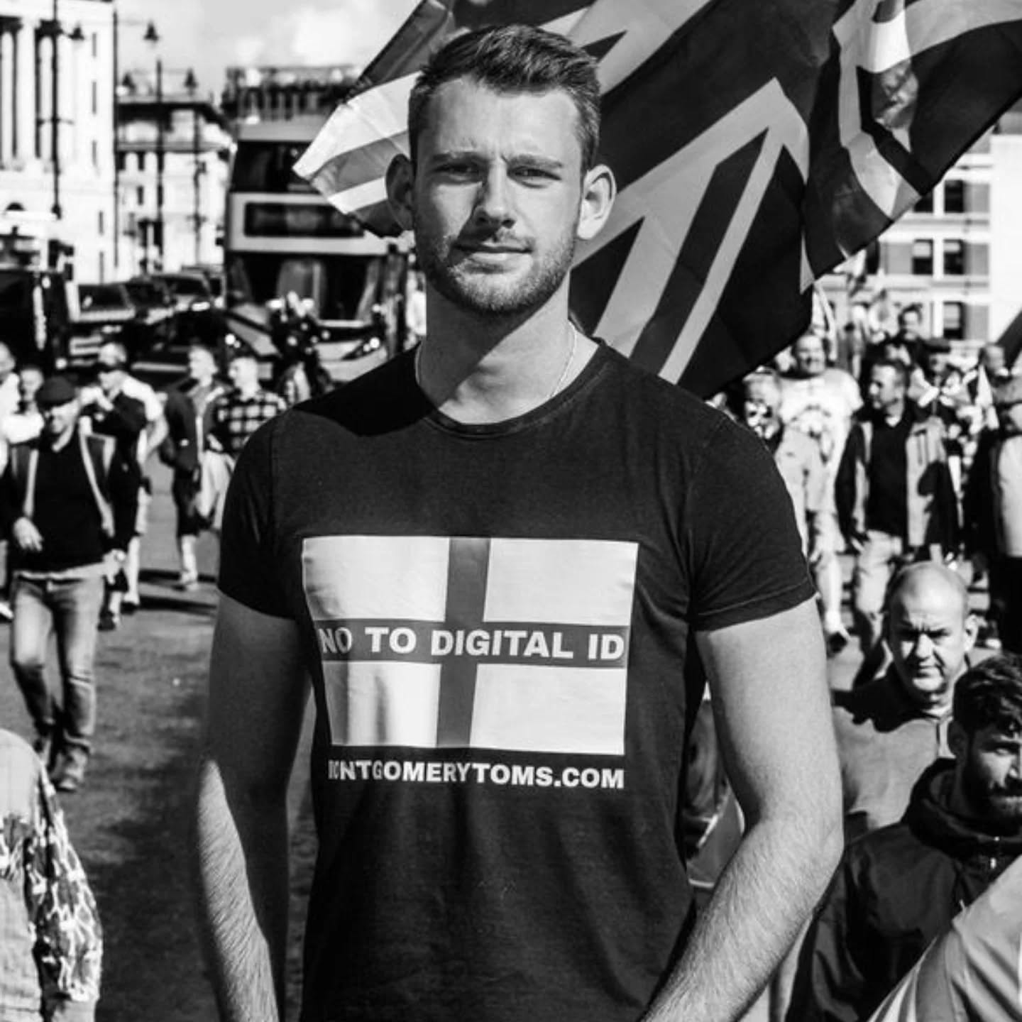 🚨: SPREADING THE MOST IMPORTANT MESSAGE: NO TO DIGITAL ID!
We need to stand up for the truth. The challenge of mass migration, both legal and illegal, is beyond a pressing issue that’s being exploited to push forward mandated digital IDs, which will lead to a social credit system. It's crucial for humanity to unite against governmental overreach and authoritarian control. Together, we have the power to resist these changes. Today's events have shown us just how strong we can be when we come together under one roof. Let’s harness that strength to advocate for our freedoms and protect our rights. Believe me when I say the people at the rally today are awake to digital IDs and will not accept them
PHOTOGRAPHY CREDIT: @soulsofamovement
You can get these t-shirts on my website today! Link below and in bio 👇🏻
Montgomerytoms.com