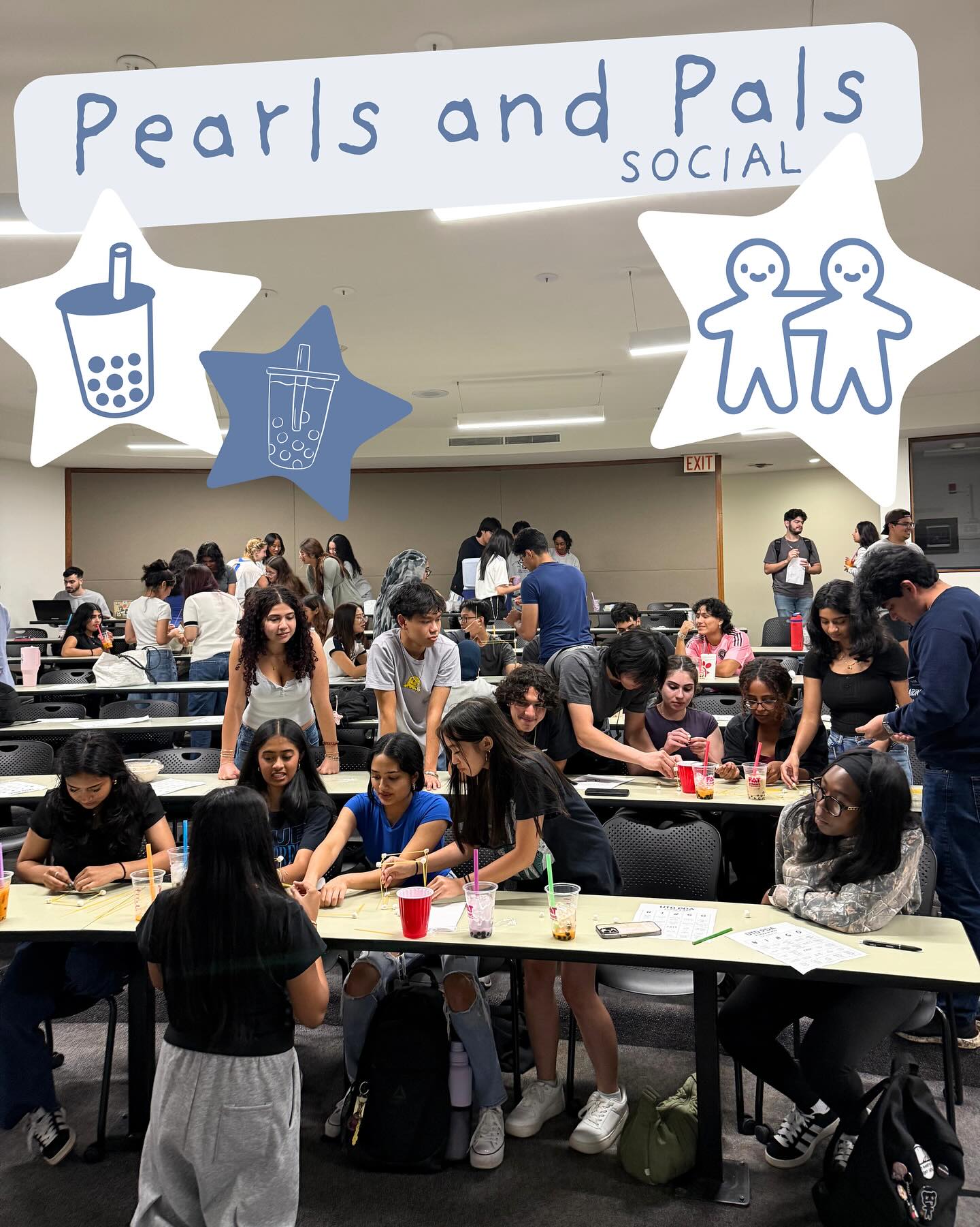 Thank you to everyone who joined our Pearls & Pals Social! We loved seeing you there 😎🧋