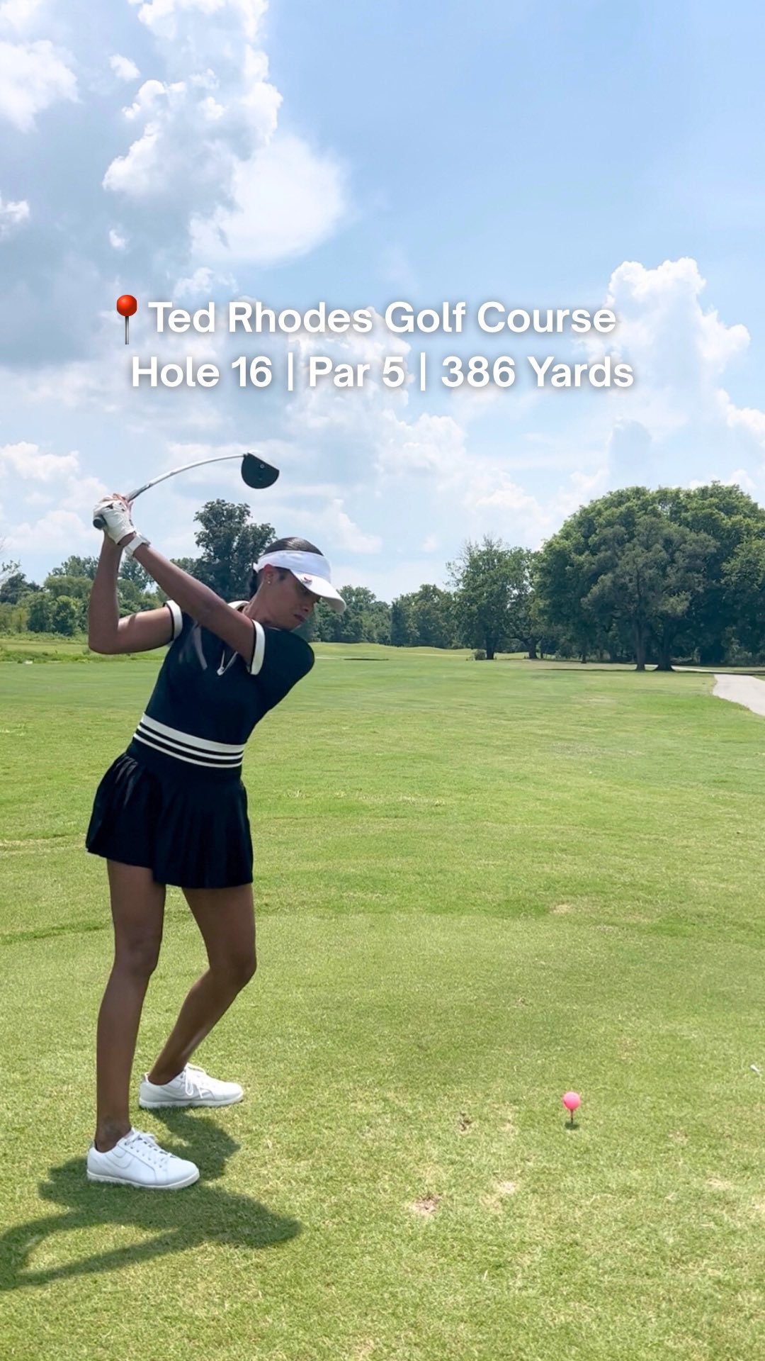 📍Ted Rhodes Golf Course | Hole 16 | Par 5 | 386 Yards
I’m putting this down as a Birdie because that lip out was SUPER disrespectful 🤣😩 #Par 
.
.
.
#GolfAddict #Golf #GolfLife #GolfGirl #Golfer #HoleVlog #Vlog #GolfFashion #GolfOutfit #GolfContent #ContentCreator #Nashville #NashvilleInfluencer #BlackGirlsGolf #TedRhodesGolfCourse #BlackGolfers #WomenGolfers #BlackActiveGolf