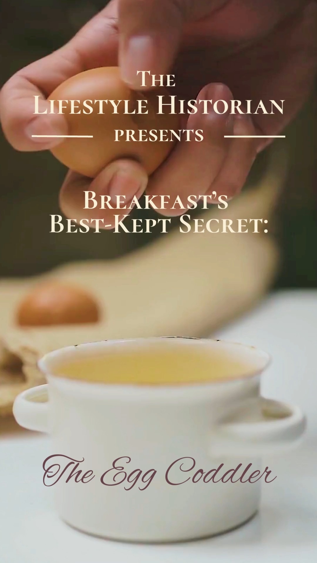 In the late 19th century, as Victorian households embraced both domestic refinement and culinary precision, the egg coddler emerged in England as a small marvel of porcelain engineering. First produced by factories such as Royal Worcester in the 1880s, these vessels allowed eggs to be gently cooked in boiling water without direct heat, creating a tender, creamy yolk and perfectly set white.
Egg coddlers were crafted from hard, fireproof porcelain, sometimes with metal lids, and often decorated with floral motifs, pastoral scenes, initials, or monograms. Their beauty reflected the Victorian love of elegance in everyday objects, elevating breakfast from routine to ritual.
Coddlers also carried social significance and commonly given as wedding gifts. Some were even personalized, turning a practical vessel into a cherished keepsake.
Using a coddler required both attention and patience: butter the inside, crack in a fresh egg (sometimes with cream or seasoning), secure the lid, and immerse in gently simmering water until set. The result was a perfectly coddled egg and a lovely addition to a set breakfast table.
Today’s LH Discovery 💡
Some Victorian coddlers were made in sets with individual lids, allowing each diner a personalized egg. The painted patterns or monograms often reflected the giver’s identity or intentions, making these small porcelain vessels miniature heirlooms!
#thelifestylehistorian #LH #discoveries #learninghistory #historyfinds #EggCoddler #VictorianKitchen #RoyalWorcester #PorcelainHistory #AntiquePorcelain #CulinaryHistory #KitchenAntiques #VictorianCooking #DomesticHistory #BreakfastHistory #AntiqueTableware #PorcelainCollectors #HeritageCooking #AntiqueKitchenware #VictorianDesign #HeirloomPorcelain #HistoricalCooking #CollectiblePorcelain #VictorianBreakfast #MuseumWorthy