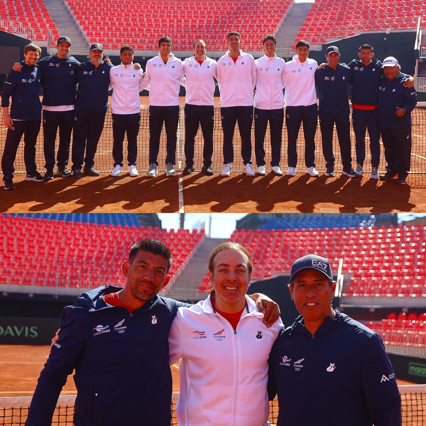 Chile 🇨🇱 Team 2025 🎾Davis Cup. @massunico @garincris @tomasbarriosv @matisototenis @dan1_nunez @benja__perez09 @_benjatorrealba_ @nicovillalonv @yogurtdemoratennis @monakrut @andoterok Medical Team @dr.alejandroorizola @andrespgamboa
@masoterapia.dgo
@rafarossis