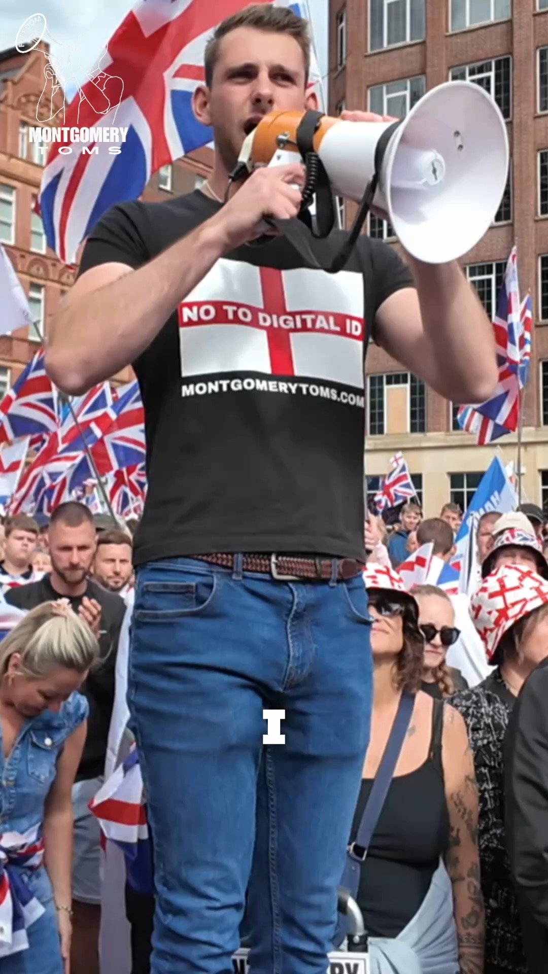 🚨: TELLING PEOPLE “NO TO DIGITAL ID!” AT UNITE THE KINGDOM!
This is a message of absolute urgency: do not be deceived by the false promise that mandatory digital IDs will resolve illegal migration. At yesterday’s rally, I made that truth clear, and the people stood with me.
This is the hill to die on. If we do not resist mass surveillance, tracking, a social credit systems, and digital IDs, Britain will descend into an Orwellian nightmare, indistinguishable from the tyranny of China.
Get the t-shirt now via my website. Link below and in bio 👇🏻🔥
montgomerytoms.com
#UniteTheKingdom #Freedom