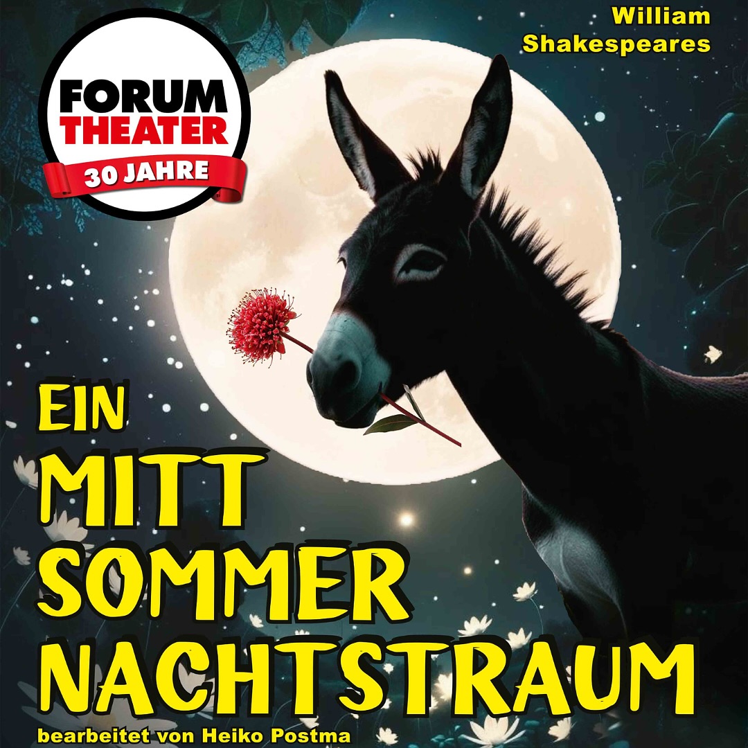 🎭 Der Vorverkauf beginnt heute… sichert Euch Eure Eintrittskarten! 🎟️
Ab sofort könnt ihr eure Plätze für unsere Jubiläumsproduktion „Ein Mittsommernachtstraum“ sichern – online auf unserer Website (Link in Bio) oder in der Thalia Buchhandlung Pinneberg @thalia_pinneberg_ ✨
🌙 Zum Stück:
In Athen stehen Hochzeitsvorbereitungen an – doch im nahegelegenen Wald geraten Liebende, Elfen und Handwerker in ein magisches Durcheinander. Der Kobold Puck sorgt mit einem Zaubertrank für Verwirrung: Herzen schlagen für die Falschen, Freundschaften zerbrechen, und sogar ein Eselskopf bringt die Liebe der Elfenkönigin durcheinander. Erst als der Zauber gelöst wird, finden die Paare zueinander – und eine urkomische Aufführung krönt das glückliche Ende. 🎭✨
📅 Vorstellungstermine:
Premiere: 25. Oktober 2025
Weitere Vorstellungen: 26., 30., 31. Oktober, 01., & 02. November 2025
📍 Spielstätte: Ratssitzungssaal Pinneberg
🎟️ Jetzt Eintrittskarten sichern!
#30JahreForumTheaterPinneberg