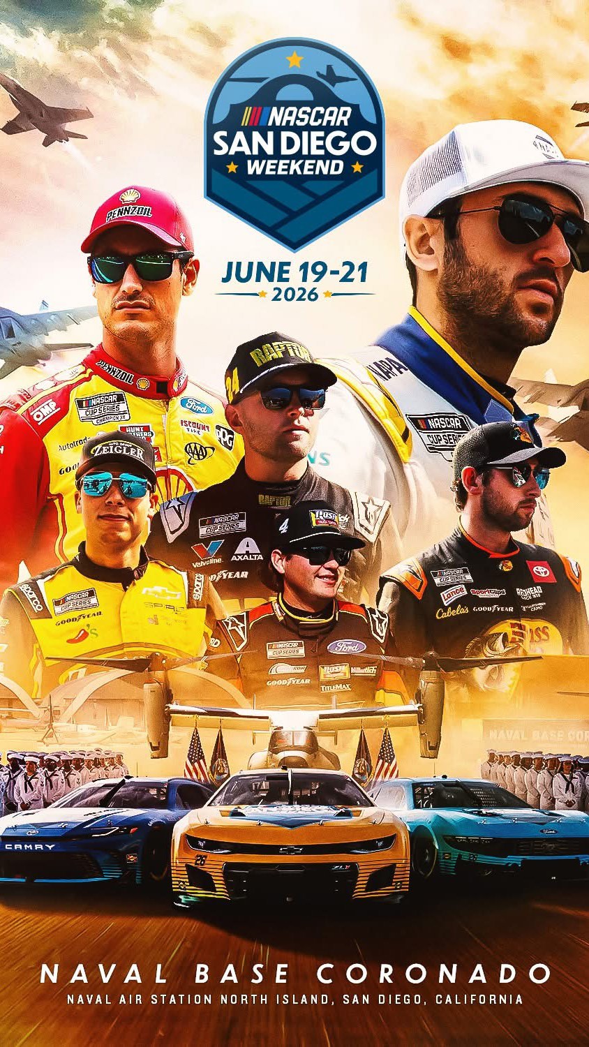 A NASCAR vai “invadir” base militar da Marinha americana em 2026 🏁
A NASCAR vai acelerar forte em um cenário totalmente inusitado: uma corrida de rua dentro da Base Naval de Coronado, em San Diego, Califórnia, na temporada de 2026!
E para marcar esse feito histórico, alguns dos pilotos da categoria se arriscaram como “atores” em um vídeo promocional que mistura ação, adrenalina e muita diversão.
O resultado? Um material eletrizante, de tirar o fôlego, “dando uma palinha” do que podemos esperar desse evento que vai acontecer de 19 a 21 de junho de 2026. 🎬✨
Vídeo: NASCAR
#NASCAR #usnavy