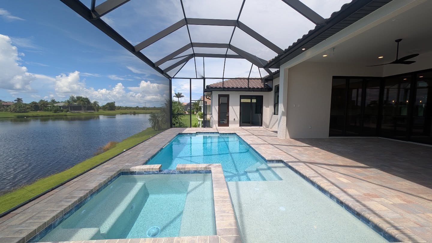 This custom pool by Casa Pools is the perfect blend of design, detail, and relaxation. From the thoughtful layout to the hand selected tile, every element was customized to create a one of a kind outdoor retreat. The raised spa, sun shelf, and sleek finishes showcase the attention to detail that we strive for on each build.
We love partnering with Casa Pools on our builds because their craftsmanship, attention to detail, and trustworthiness always shine through. 🏡✨
And with a view like this?! It's hard to imagine a better place to unwind 😌
#qualityhomesofpc #CasaPools #customhome #luxuryliving #floridalifestyle #dreambackyard #poolgoals #custompool #outdoorliving #homesweethome #qualitycraftsmanship #waterfrontliving #custombuilder #backyardbliss