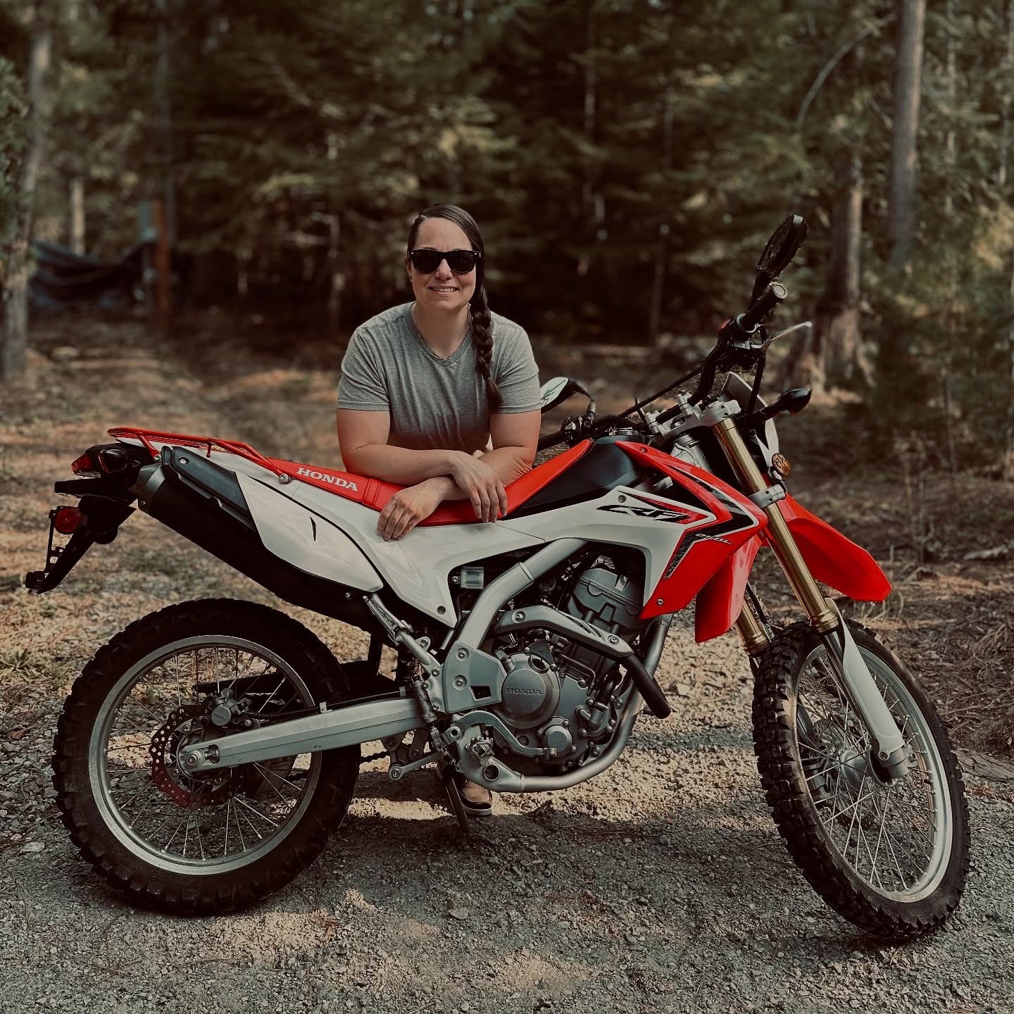 Another bucket list ✅
When I got back from Peru I felt very called to start cashing in on some of my bucket list items to include learning how to ride a motorcycle.
Last weekend I took a motorcycle class and definitely got the itch!
So this week I went and checked out a few bikes I found online and bought a 2014 Honda CRF250L. I’ve named him Summit!
I love how present I am while riding and the adrenaline rush of having a health amount of fear 😅
Super excited to practice and gain confidence in this new hobby and all the cool new places it’s going to allow me to explore! 🏔️💨
Looking forward to my first bike camping trip! 🏕️
#bucketlist #livenowdielater #AdventureOnTwoWheels #MotoAdventures #newbike #honda #crf250l #beginnerrider #newhobby #ExploreMore #MotoSquad #bikerchick #GirlsWhoRide #WomenWhoRide #SheRides #MotoChic #MotoQueens #BikerBabes #ridelikeagirl
