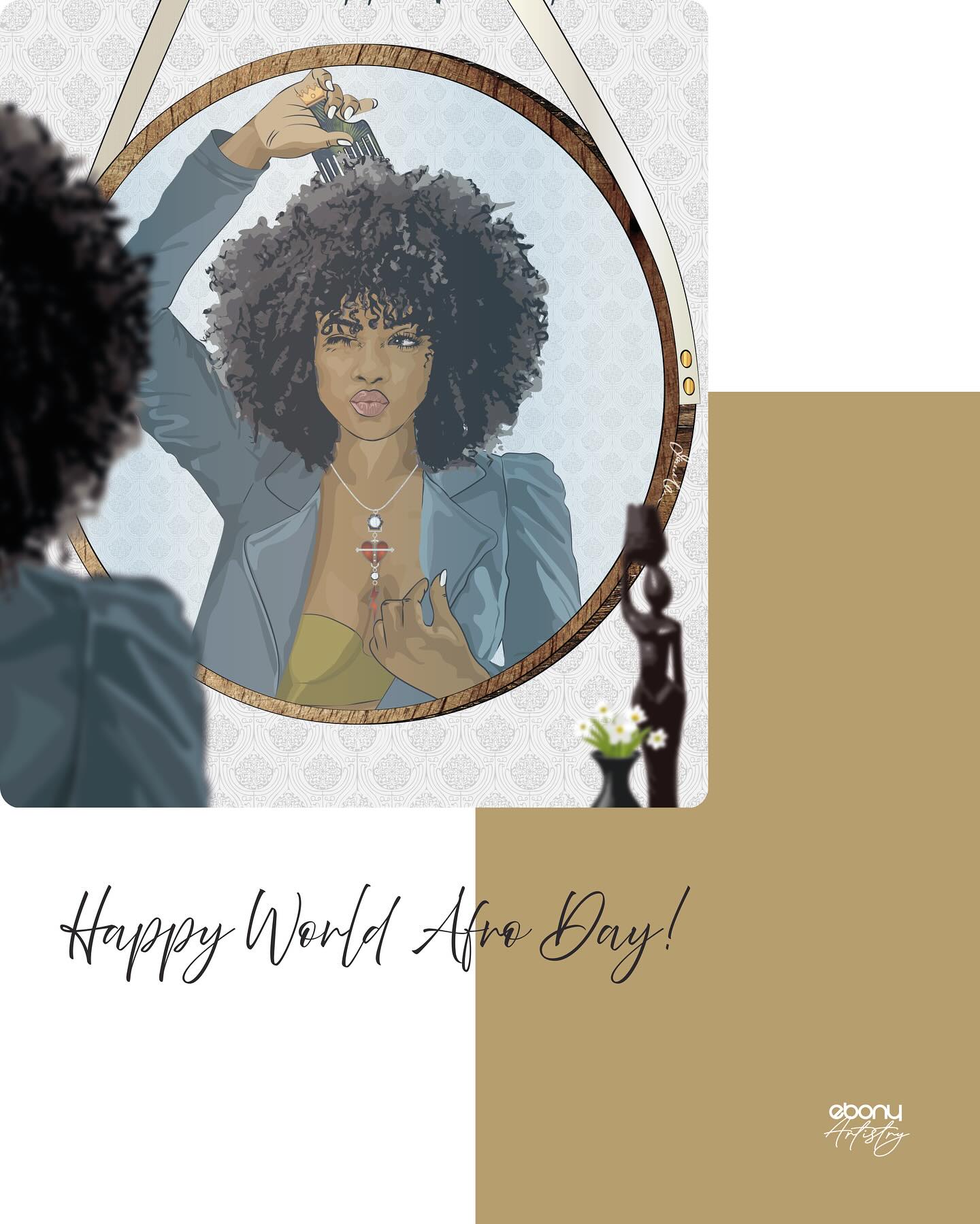 āØāHair is more than just a style for me, its personality, culture, and confidence rolled into one.ā
š Today is #WorldAfroDay, a celebration of the beauty and versatility of Afro hair while continuing the fight against hair discrimination.
At Ionna Marie Designs, I love exploring hair through my illustrations, making sure every characterās crown feels just as unique as they are. Crafting the perfect hairstyle is a big part of the creative process.
Afros, twists, braids, curls, every look has its own power, and Iām here for all of it.
Here are a few of my favourite card designs that spotlight the splendour of kinks, curls and coils.
For me though, itās still braids all the way šš¤.
What about you?
.
.
.
.
.
#worldafroday #afrohair #kinkycurls #braids #naturalhair #ionnamariedesigns #ebonyartistryuk #blackart #illustrationart #hairlove #blackgirlmagic #loveyourcrownš