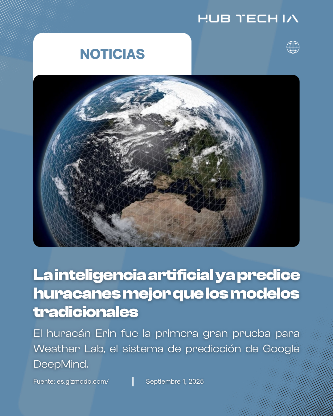 🌪️ La inteligencia artificial ya no es solo una herramienta de apoyo: hoy predice huracanes con más precisión que los modelos tradicionales.
Esto abre un escenario donde la tecnología no solo transforma industrias, sino que también protege vidas y comunidades enteras.
El desafío ahora es integrar estas soluciones en sistemas de alerta temprana para que el impacto positivo sea real y masivo.
👉 ¿Qué otros campos imaginás que la IA podría revolucionar en la prevención de desastres naturales?
#InteligenciaArtificial #Innovacion hashtag#CienciaDeDatos #MachineLearning #CambioClimatico #TransformacionDigital