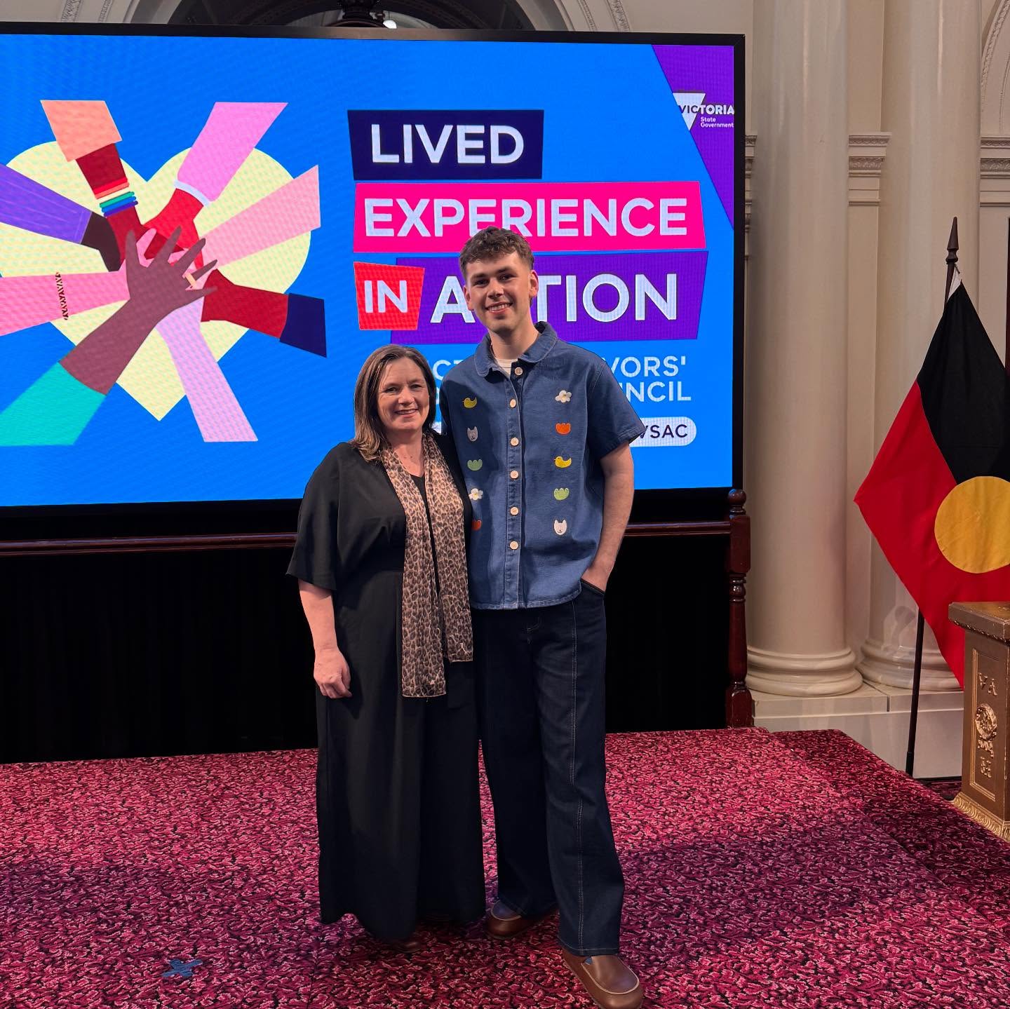 Today I took my seat at VSAC for the last time as Deputy Chair.
Three years ago, at 18, I wrote to the Victorian Government and asked for a chance to be heard.
Today I leave knowing we made room for many more voices, especially children and young people.
This first photo is with my mum, whose courage made mine possible.
Iâm proud of what we cultivated and clear about whatâs unfinished: a dedicated, developmentally appropriate, time-bound service response for children and young people in every region of our State.
Thank you to everyone who leaned in and listened.
Onward, with children and young people at the centre.