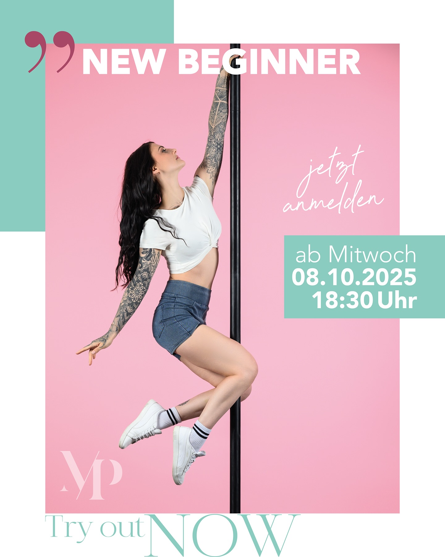 ✨ Neuer Beginnerkurs Poledance in Heilbronn ✨
Start: Mittwoch, 08.10., immer um 18:30 Uhr
Es dreht sich um dich – entdecke eine neue Art, dich zu bewegen, Selbstvertrauen zu spüren und einfach Spaß zu haben! 💃 Keine Vorkenntnisse nötig – jede*r ist willkommen.
Mitzubringen: kurze und lange Hose, ein bequemes T-Shirt und etwas zu trinken – und natürlich ganz viel Neugier.
Bei Fragen schreib uns gern per PN oder WhatsApp.
Alle weiteren Infos findest du auf unserer Website – Link in Bio. 💫
#poledanceheilbronn
#poledancebeginner
#poledanceclass
#poledancelove
#poledancefitness
#heilbronn
#heilbronndance
#poledancelife
#poledancecommunity
#poledancefun
#esdrehtsichumdich