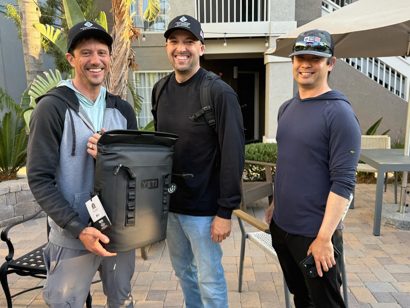 ๐๐ญCongratulations to Shane Tice, our very first YETI backpack winner!
This weeknight BBQ brought together our Transmission Drone Pilots, along with our Hybrid Drone and Inspector Teams, to share food, laughter, and time to connect outside of the field. Moments like these remind us that building strong bonds is just as important as the work we do every day.
#C2Group #TransmissionTeam #TeamCulture #LifeatC2 #Sonesta #StaySonesta