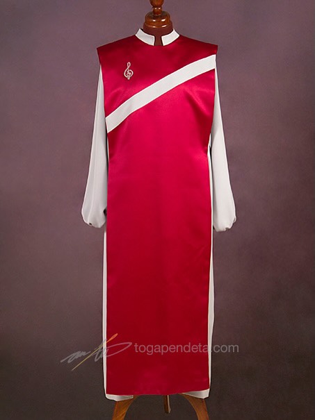 Mulai dari jubah untuk paduan suara, toga putih atau klasik hitam. Kami melayani desain dan pembuatan toga sesuai pesana dengan bahan berkualitas 🙏 #togapendeta #perlengkapangereja #jubahpaduansuara