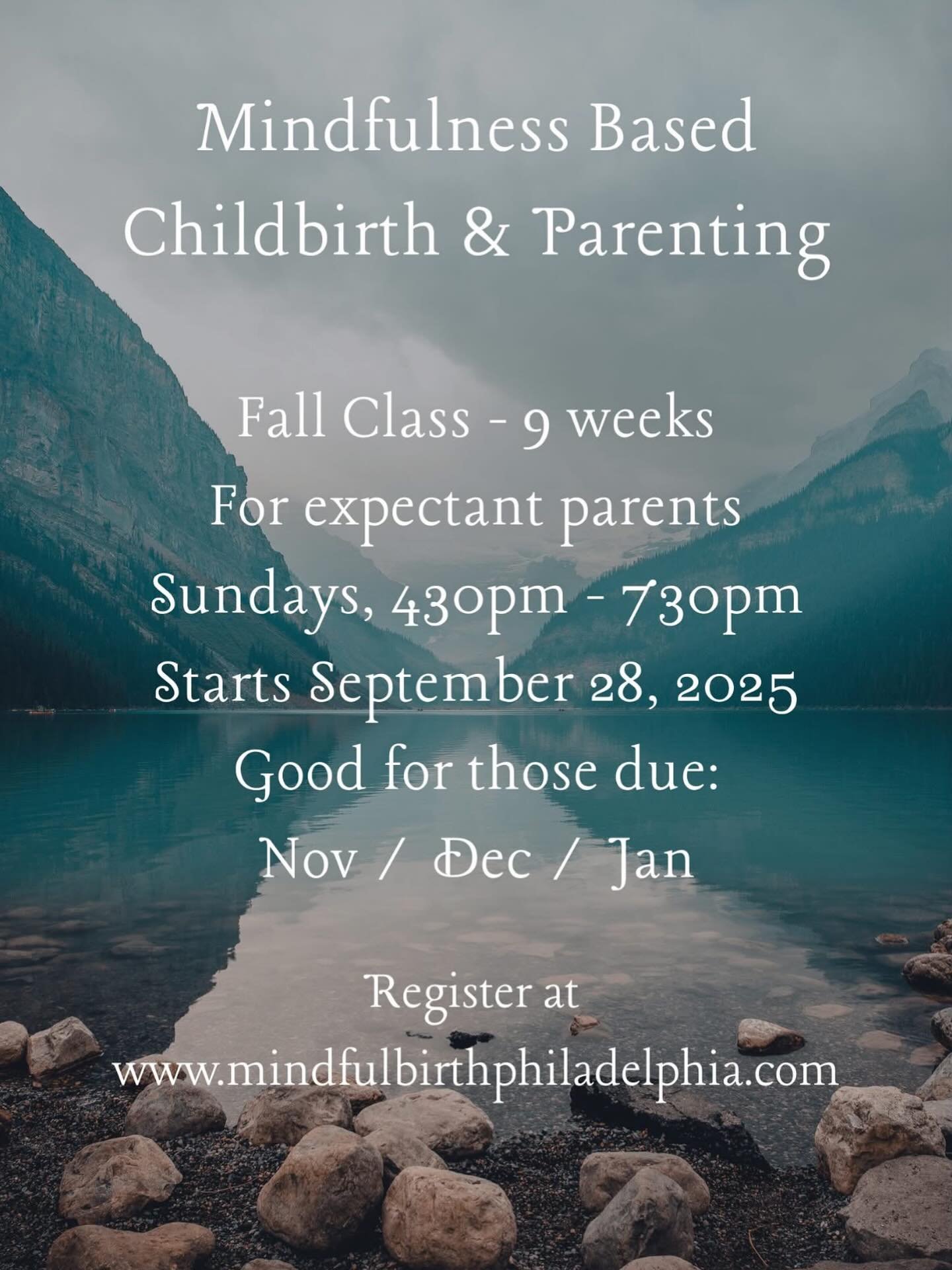 A few spots left! Join Mindful Birth Philadelphia for 9 weeks of Childbirth Prep and Mindfulness Meditation! Starts September 28th at Lifecycle Wellness and Birth Center in Bryn Mawr.
Register now at www.mindfulbirthphiladelphia.com
#lifecyclewellnessandbirth #mindfulness
#lifecyclewellness #childbirtheducation #mindfulbirth #MBCP #mindfulbirthing #phillybirth #phillydoula #PhillyMidwife #mindfulparenting