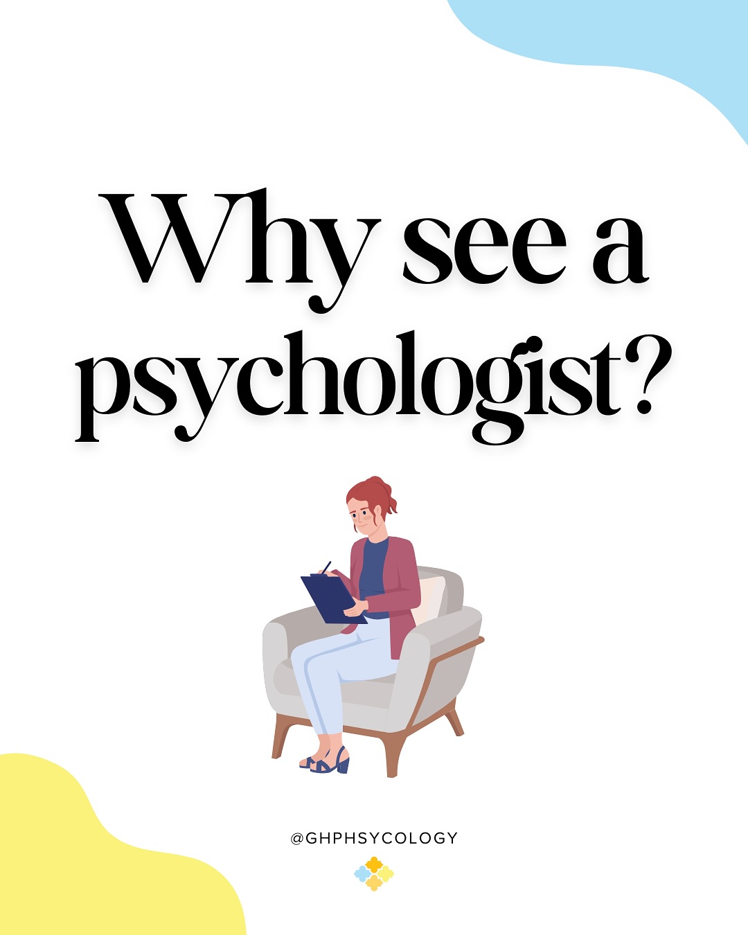 An assessment is more than a checklist ✅
Here’s why seeing a psychologist like Grace can make all the difference 💛