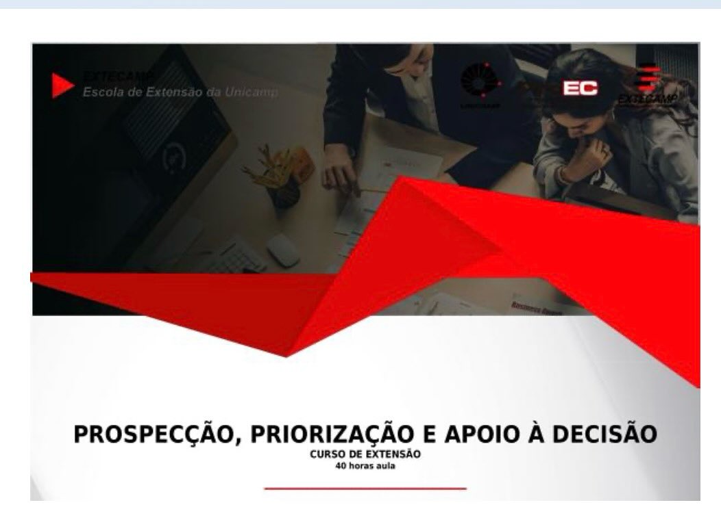 ATENÇÃO - DESCONTO DE 40% PARA ASSOCIADOS BRAMA!
Participe do Curso de Extensão Prospecção, Priorização e Apoio à Decisão em Ciência, Tecnologia e Inovação.
O curso tem como objetivo capacitar profissionais de várias áreas nos conceitos, métodos e práticas de prospecção, priorização e apoio à decisão em atividades de ciência, tecnologia e inovação (CTI).
Público-alvo: PROFISSIONAIS DOS SETORES PÚBLICO E PRIVADO DIRETA E INDIRETAMENTE ENVOLVIDOS COM ATIVIDADES DE PLANEJAMENTO, GESTÃO, AVALIAÇÃO DE ESTRATÉGIAS, POLÍTICAS E PROGRAMAS DE CTI.
Local do curso
Instituto de Geociências da UNICAMP
Início das Inscrições: 01/08/2025
Fim das Inscrições: 26/09/2025
Início do Curso: 13/10/2025
Fim do curso: 24/10/2025
Link de inscrição na BIO!