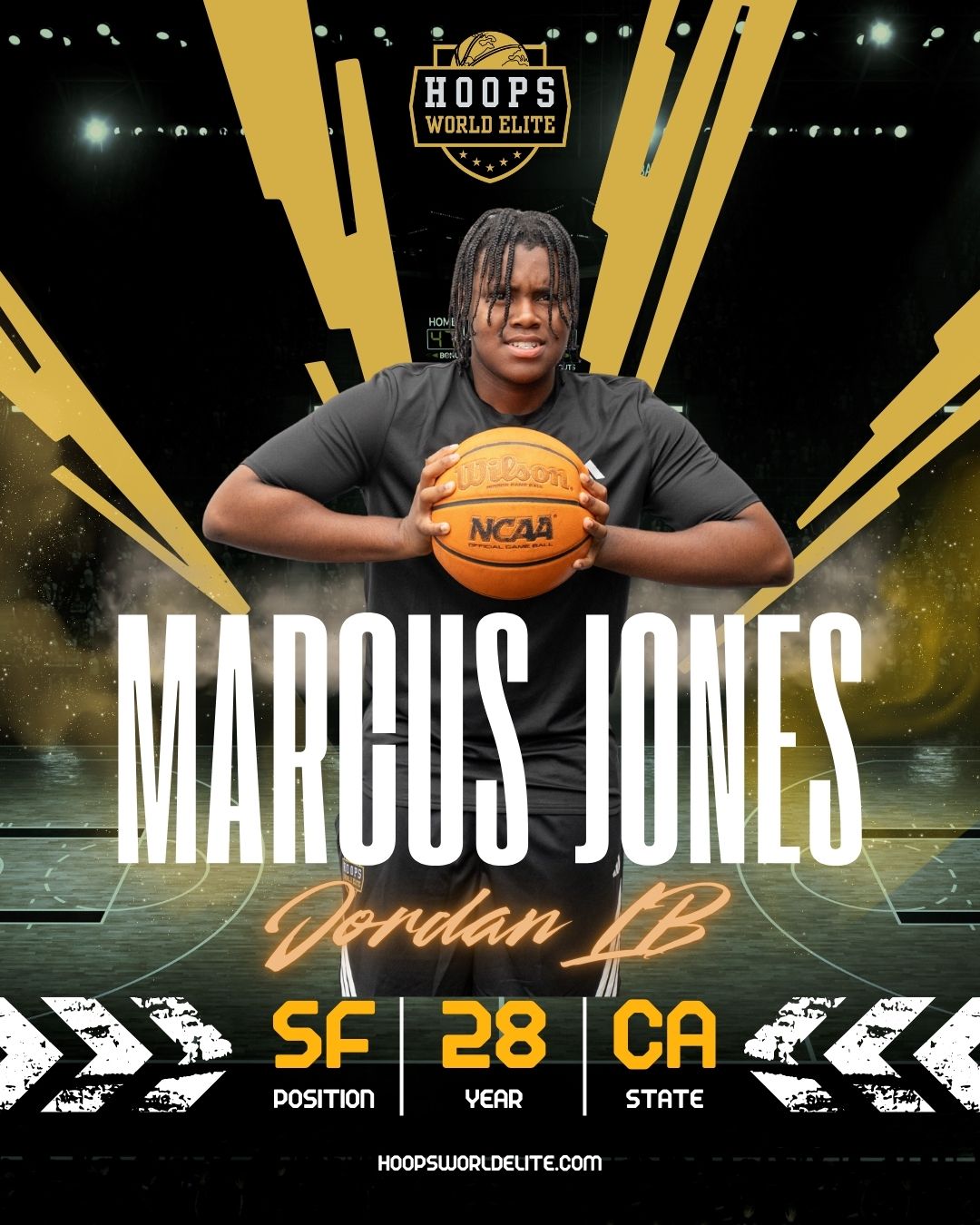 💥 Two-Level Threat
Meet Marcus Jones (2028) — sophomore small forward at Jordan High School (Long Beach) in the Moore League.
A two-level force, Marcus can finish strong inside and step out to knock down the three. This season, he’s focused on taking his rebounding to the next level and adding more creation with his handle.
The Moore League is about to see a versatile SF rise up. 🏀🔥
#MooreLeague #ClassOf2028 #SmallForward #NextLevelHooper #HoopsWorldElite @cassy5683 @bigdogg_350