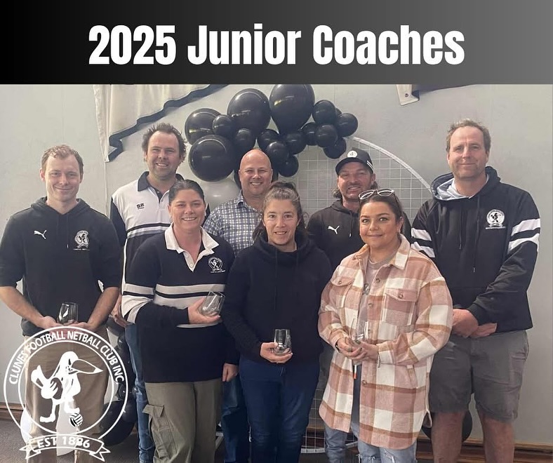 A massive thank you to our wonderful team of junior coaches this season! Your time, effort, energy and passion is exactly what our junior players should look up to, and never goes unnoticed. We couldn’t do it without you!! 🖤🤍
Well done again to all junior players this season. We look forward to welcoming you all back to the nest for 2026 💪🔥