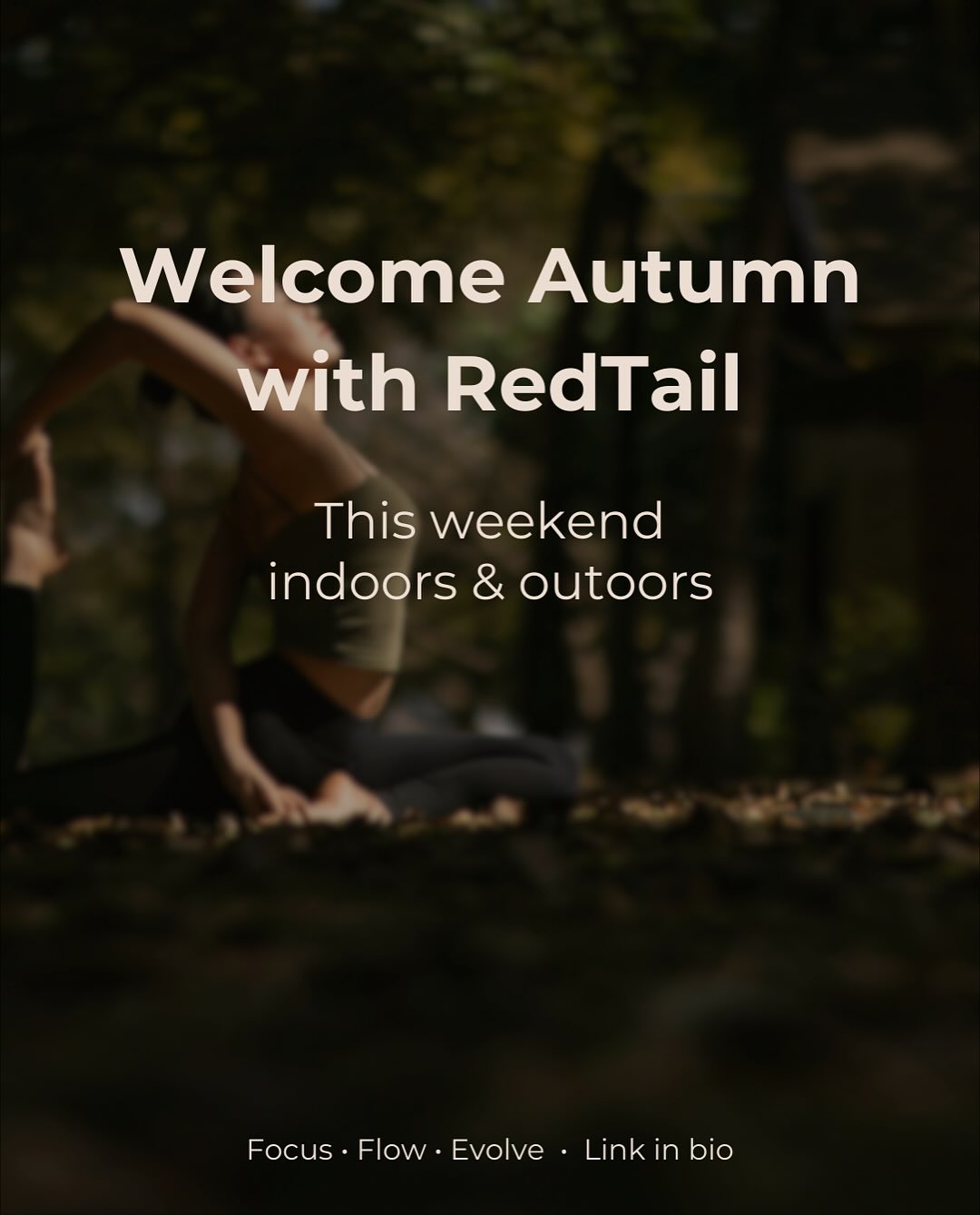 Welcome Autumn with us this weekend 🍂
Indoors & Outdoors
Tonight • Friday Sip N Stretch @fishkillfarms yoga & Cider with a sunset view
Saturday
In studio:
7:00am Slow Flow
7:15am Barre Power
9:30 am Power Flow
Outdoors:
9:00 am @fishkillfarms
Sunday
8:15 am Barre Power
9:30am Journey into Power
4:00pm Candlelight Yin & Aromatherapy
Tap link in bio to book your place and tell us - outdoor glow or candlelit calm? Both? ☺️ 🕯️🌅
#RedTailPowerYoga #FocusFlowEvolve #HudsonValleyYoga #YogaInTheHudsonValley #YinYoga #OutdoorYoga #farmyoga