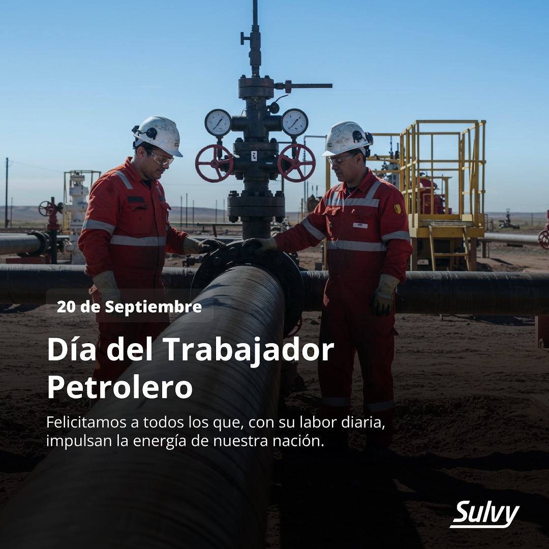 Celebramos a quienes mueven la energía del país 🚀
Hoy homenajeamos a los trabajadores petroleros que, con su esfuerzo y dedicación, hacen posible el crecimiento energético de la Argentina 🇦🇷.
Gracias a su compromiso, nuestro país alcanzó en 2025 niveles históricos de producción de petróleo, impulsando la economía y el desarrollo de toda la industria energética.
💪 Su trabajo es la fuerza que mueve a la Argentina hacia adelante.
¡Feliz día del trabajador petrolero!
Fuente: https://energiaonline.com.ar/la-produccion-de-petroleo-de-argentina-rompe-un-nuevo-record-y-alcanza-su-mejor-cifra-en-mas-de-25-anos/?utm_source=chatgpt.com
#díadeltrabajadorpetrolero
#industriapetrolera
#sulvy