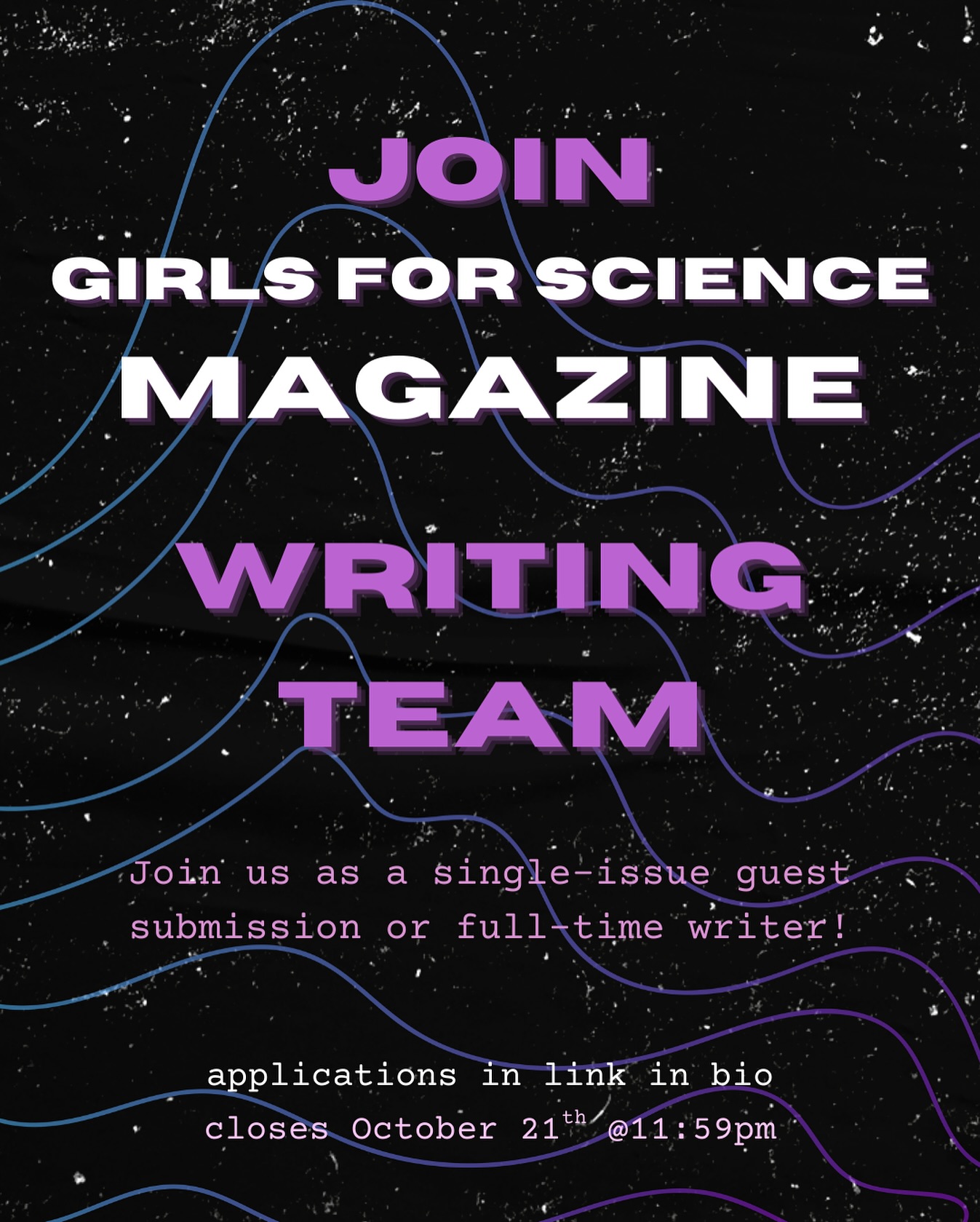 Join now! Link in bio or follow this link to apply: https://forms.gle/bgmq3RRQjNKVukAm6