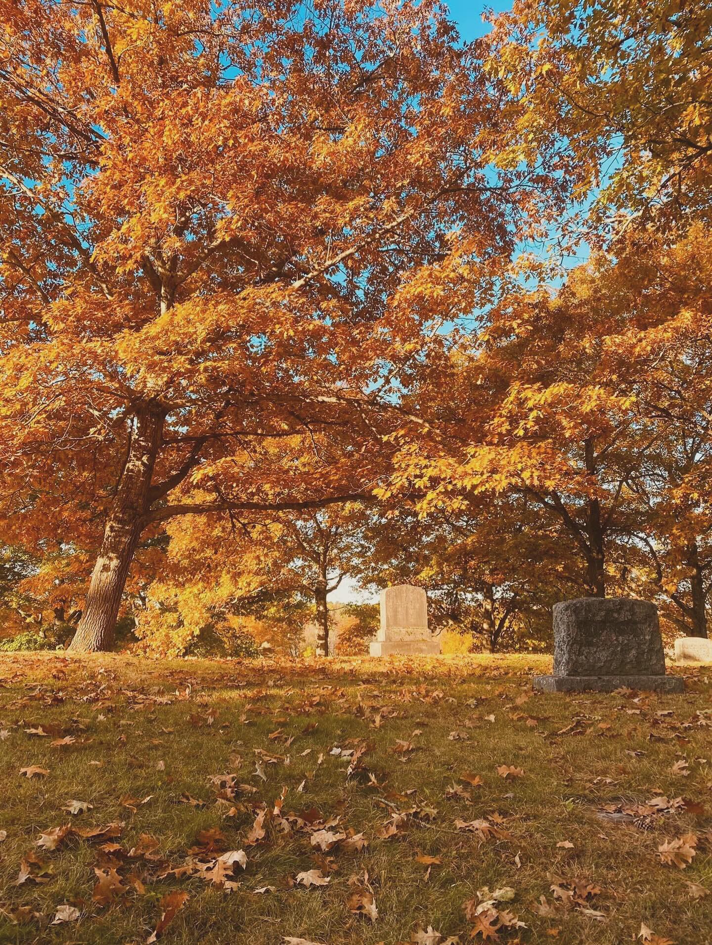 To some, it may be too macabre, but to me, there is no greater place of peace to write, then where people, before my time, go to rest.