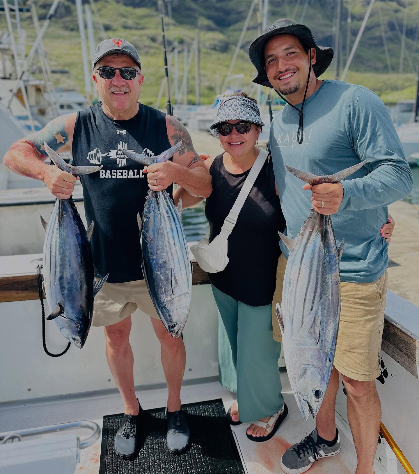 Straight outta Albuquerque, New Mexico — yep, same place they filmed Breaking Bad 👀 — this crew cooked up their own batch of fresh fish for the trip. 🐟🍳
Mom’s a teacher, but let’s just say she broke bad out there with some sailor-grade vocabulary. 🤬🤣 Who knew field trips could sound like that?
Meanwhile Dad was basically the Walter White of the chum bucket… mixing it up just right, then still managing to hook a couple of his own. 💪🎣
And to cap it all off? The family got treated to a free dolphin-watching show on the way back to the harbor 🐬🌊 — talk about the perfect ending to a wild day on the water.
.
.
.
#GoFishKauai #KauaiFishing #BreakingBad #Heisenfish #SayMyMahi #CatchOfTheDay #FishOn #FishingLife #HookedUp #FishingVacation #OceanAdventures #FishingHawaii #SportFishing #BucketListFishing #dolphinshow #kauai #napali #pelagicfishing #tuna #wahoo #ahi #mahimahi #marlin #marlinfishing