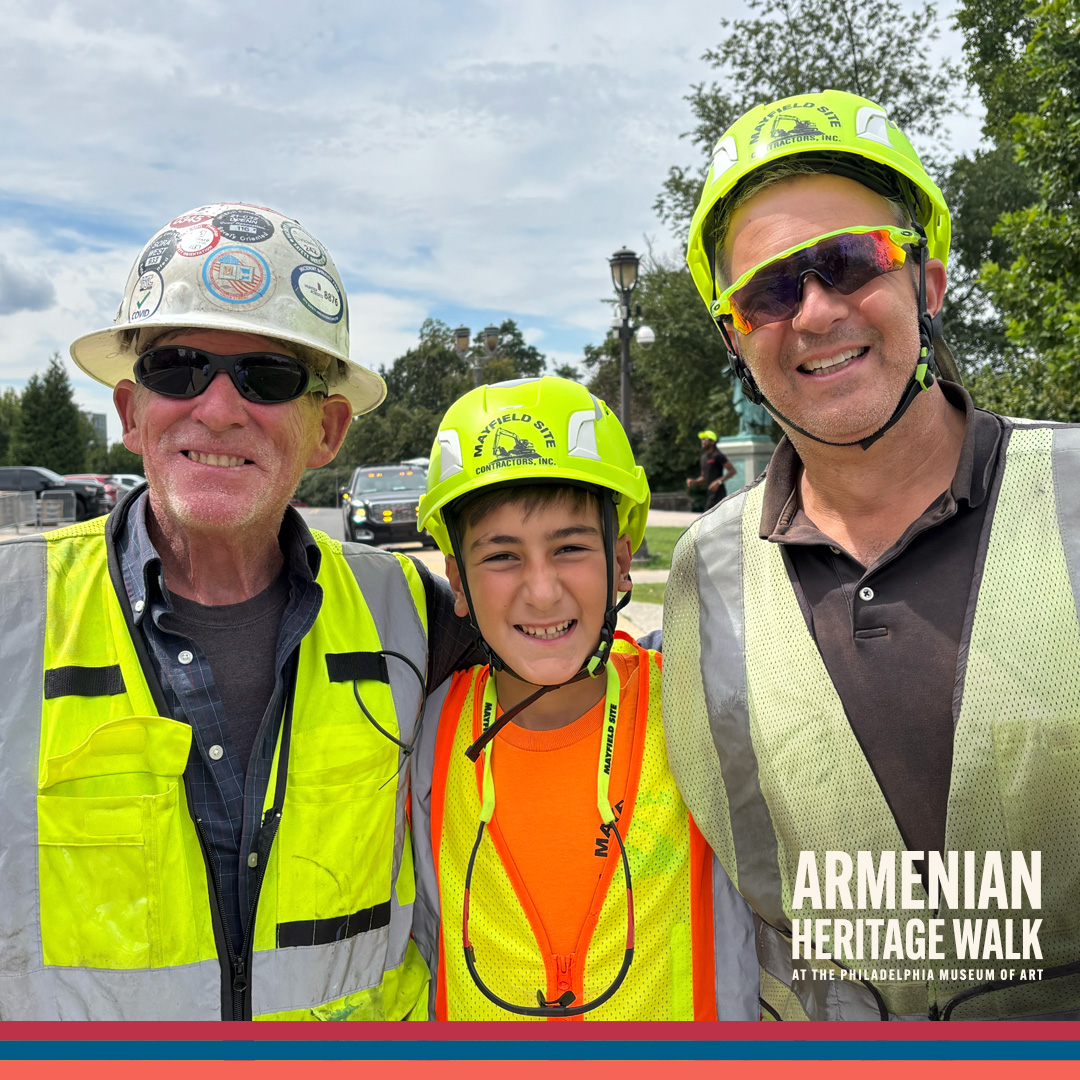 The Armenian Heritage Walk is not only about honoring our heritage, but also about the strength of generations. From the stones we place to the hands that build it, this project reflects a multigenerational effort.
Pictured here: Left, project foreman Bill Reardon, Right, developer David Hoplamazian and his son, Henry—a living reminder that legacy is built together, one generation at a time. ❤️🇦🇲
Please consider donating today. Visit armenianheritagewalk.org/donate
#armenianheritagewalk
#armenianculture
#armenianculturematters
#philadelphiaarmenianheritage
#youngmeherstatue
#armenianheritage
#artistsofphiladelphia
#philadelphiaartmuseum
#armenianheritagephilly
#armenianpride
#armenianhistory
#statuesofphiladelphia
#khorenderharootian
#philadelphiaartswalk
#artmuseumphiladelphia
#philidelphiaparks #philadelphiaparkway