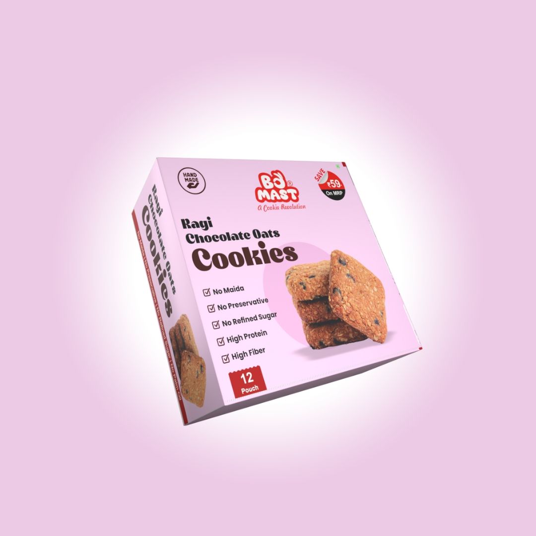 BoMast Gluten Free Ragi Chocolate Cookies – 12 Pouch Pack 🍫✨
Indulge guilt-free with cookies made from nutritious Ragi, wholesome Oats, and rich Chocolate. Designed for those who value both taste & health, these cookies are gluten-free, fiber-rich, and naturally delicious.
Why choose BoMast?
✔ 12 convenient pouches for everyday snacking
✔ Gluten free & kid-friendly
✔ Travel-ready, office-friendly, gym-ready
✔ Free from maida, refined sugar, palm oil & preservatives
📍 Order now at 👉 www.bomastcookies.com
#BoMastCookies #GlutenFreeCookies #RagiChocolateCookies #HealthyCookies #NoMaida #NoRefinedSugar #NoPalmOil #NoPreservatives #HealthySnacking #GlutenFreeIndia #FitnessSnacks #NaturalCookies #CleanEating #HealthierChoices #HealthyIndia #BetterSnacking
