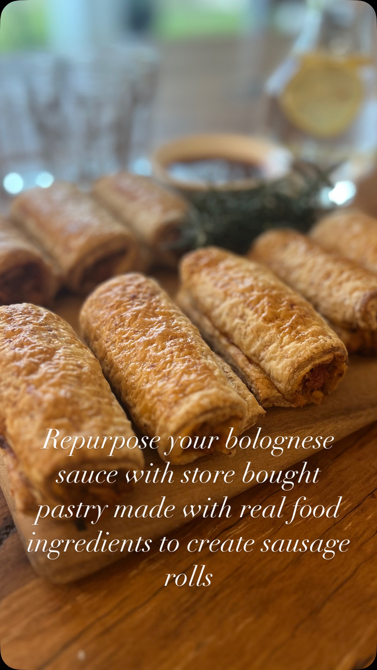 Sometimes cutting corners in the kitchen is necessary when time poor but this is when knowing what ingredients are in the products you’re buying is important.
I love repurposing leftovers where possible and using up a spaghetti bolognese sauce to create some sausage rolls can be quick and easy especially if you’re using store bought pastry. I use @caremepastry because it is made with real food, no additives.
I do bang on about real food ingredients but I truly believe it is crucial to our health and one of the best ways to keep a check on what is entering our body. So start reading labels and get to know what products will best serve your health!
-
-
-
#integrativehealth #wellness #health #healthyliving #cleanliving #healthyhabits #integrativewellness #integrativewellness #healthylifestyle #naturalhealth #oneingredientfoods #cleanproducts