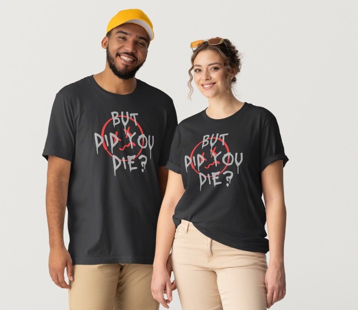 Whether you're hitting the gym or lounging at home, our "Did you die?" shirt is your new favorite! Join the pride and wear your strength with humor! Link in Bio #FitnessApparel #WorkoutHumor
