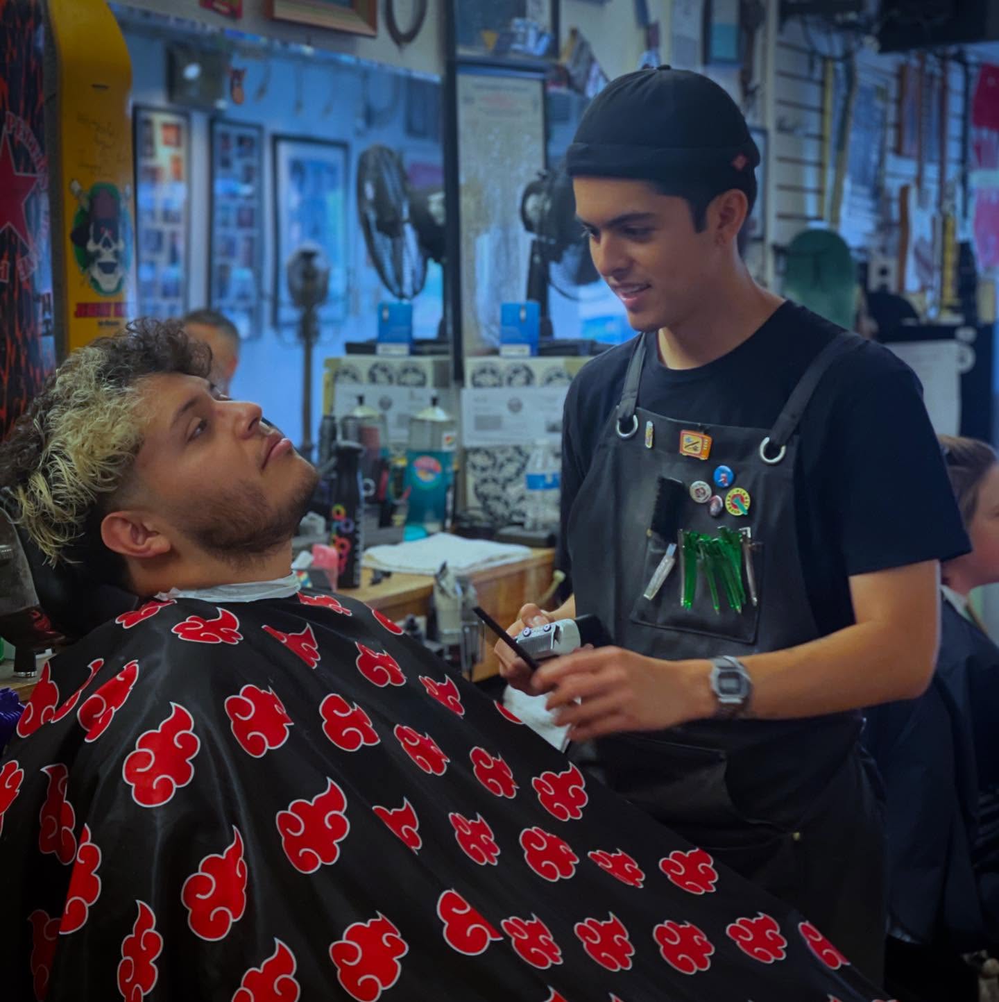 Juan Diego! Heir to the noble barber surgeon heritage. A profession tempered by the fires of history and tradition. The Barberman spirit lives on!