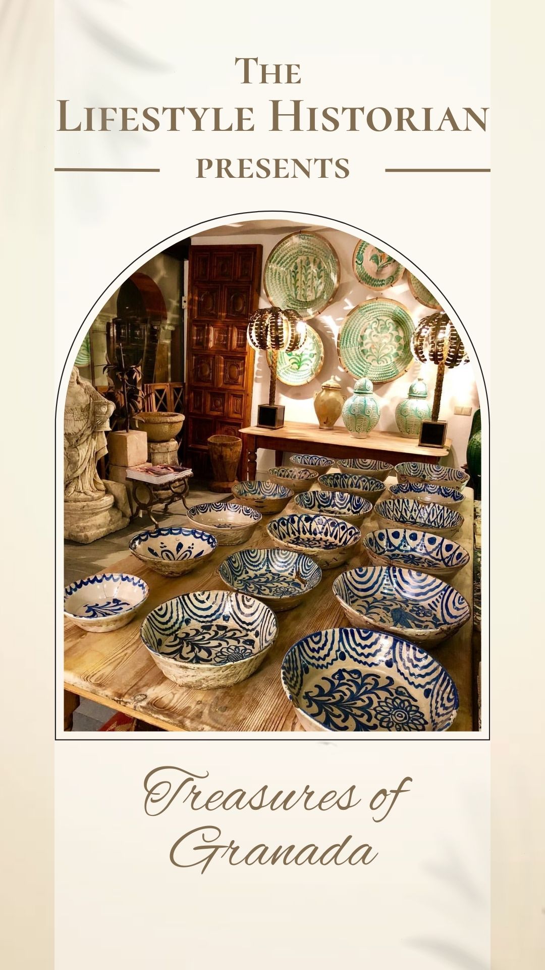 Every time I return to Granada, I find myself falling in love all over again. This city is very special to me and I am in awe of the stories it carries in its art, architecture, and even its pottery: Fajalauza ceramics, the hand-painted earthenware that has been part of Granada’s identity for nearly five centuries.
This craft began in the early 16th century, after the fall of the Nasrid Kingdom. As Granada transitioned into Christian rule, the Moorish artisans who remained continued their ceramic traditions, adapting them to new tastes. Workshops were established just outside the city walls in the neighborhood of Fajalauza, hence the name. From there, plates, tiles, bowls, and jugs began to carry Granada’s cultural fusion into homes across Spain.
What makes them instantly recognizable is the white glaze, painted with cobalt blue and copper green, colors that reflect both Islamic artistry and Renaissance influence. The motifs are equally meaningful: birds, flowers, and especially the pomegranate, the symbol and namesake of Granada itself.
Over time, Fajalauza ceramics became a marker of local pride. They adorn courtyards, kitchens, and walls, often handed down through generations. To hold one is to hold a story of artistry that survived war, religious change, and modern industrial shifts.
For me, collecting these pieces has become a way of carrying Granada home, and of course feeds my addiction to dishes and pottery! I am sure that this week, as I wander through the Albaicín and beyond, I I will be on the lookout for more of these timeless treasures.
Today’s LH Discovery 💡
In the 16th and 17th centuries, Fajalauza plates were believed to protect households as the pomegranate meant prosperity and fertility, and the birds and flowers stood for harmony.
#thelifestylehistorian #LH #discoveries #learninghistory #historyfinds #Granada #Andalucia #VisitSpain #SpainTravel #DiscoverGranada #GranadaSpain #Alhambra #CeramicsOfInstagram #SpanishCeramics #HandmadeCeramics #ArtisanMade #CraftHeritage #CulturalHeritage #LivingHistory #HistoricalDesign #SlowCraft #HeritageCraft #MadeInSpain #TraditionalCraft #CeramicArt