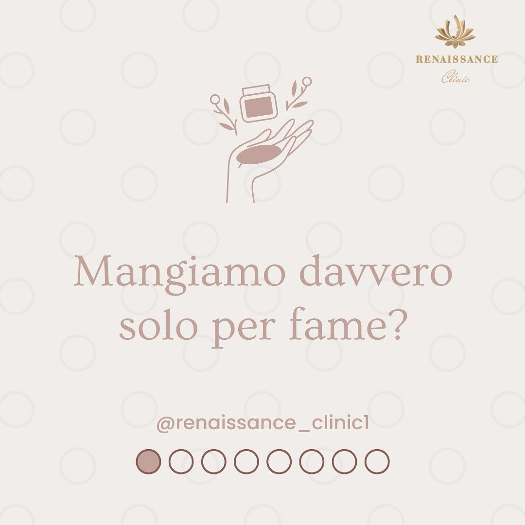 Il cibo non nutre solo il corpo, ma anche emozioni, identità e relazioni.
Spesso le nostre scelte alimentari sono guidate da fattori nascosti di cui non siamo
consapevoli.
Nel nuovo articolo pubblicato sul blog di Renaissance Clinic abbiamo indagato su come
riconoscere questi meccanismi, per convertirli in abitudini sane e sostenibili.
Leggi l’articolo completo, link in bio.
#cibo #foodnoise #psicologia #mindfuleating #alimentazionecorretta