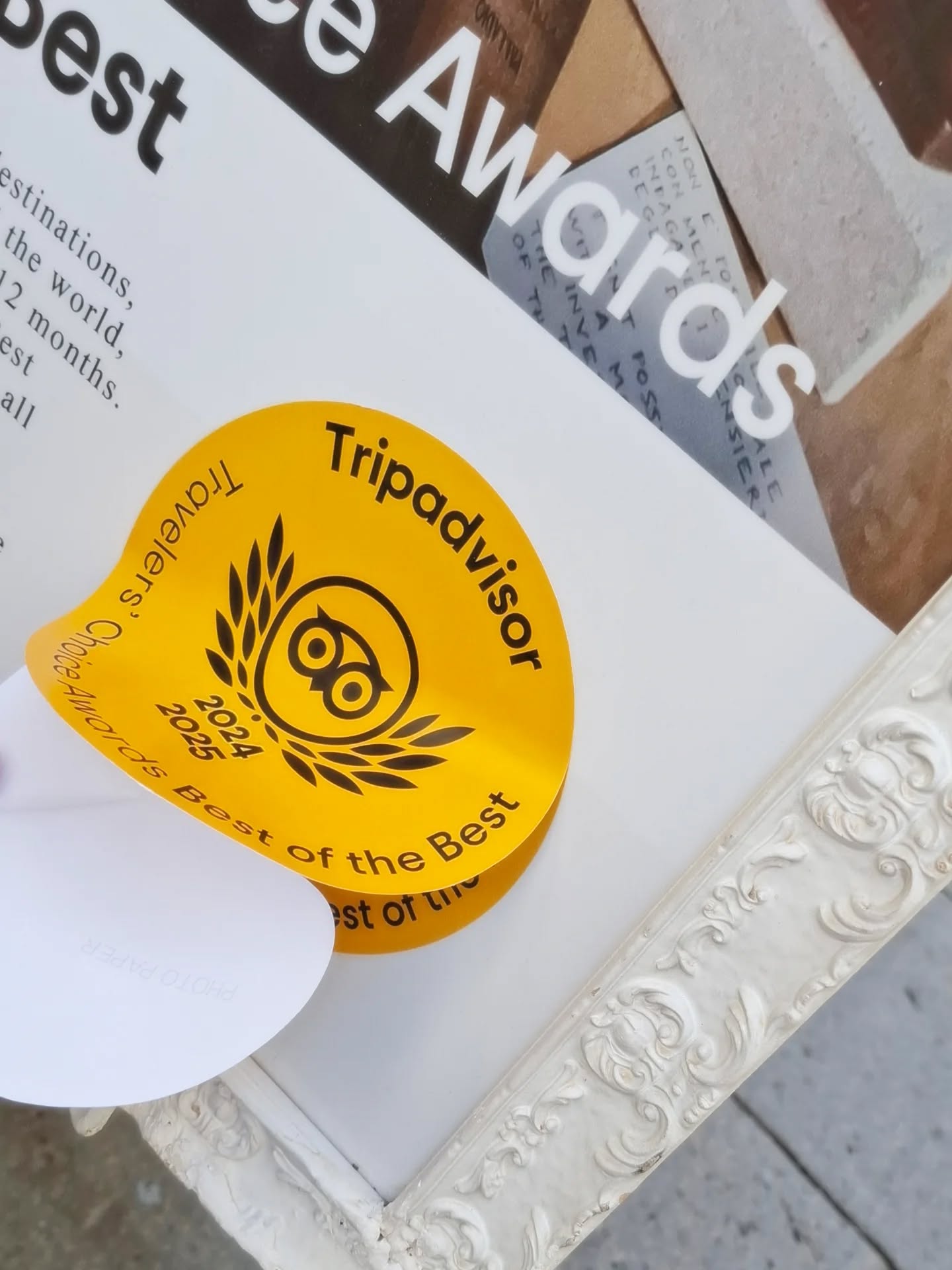 E anche quest'anno, motivo di grande orgoglio per noi, Trip Advisor ci premia non solo come migliore operatore del territorio, ma come una tra le prime scelte in assoluto nel nostro segmento.
Grazie a tutti coloro che oggi giorno danno il massimo per offrire esperienze di eccellenza attorno al nostro straordinario patrimonio artistico e culturale, e grazie a tutti i nostri clienti che continuano a premiarci con la loro amicizia e le loro recensioni cosí entusiaste.
#palladianroutes #palladiansociety #palladian #Palladio #andreapalladio #villepalladiane #palladianvillas #palladianarchitecture #architetturapalladiana #vicenza #vicenzae #villadimaser #villalarotonda #villaemo #villafoscari #villacaldogno #villapisanibonetti #villabadoer #villaangarano #villapoiana #villasaraceno #villavalmaranabressan #villagodi #villevenete #palazzovalmaranabraga