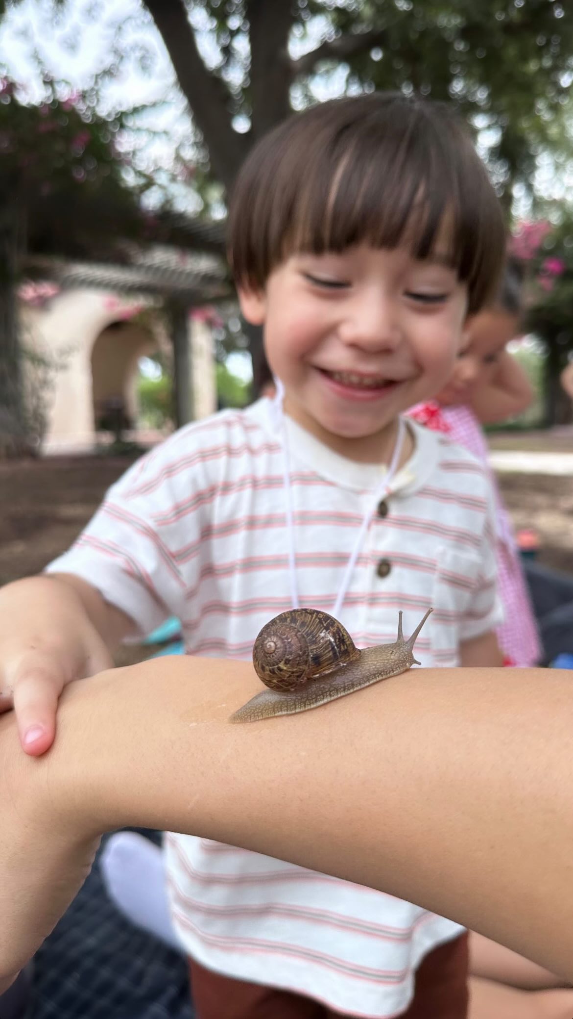 At a snail’s pace, we’re invited to slow down. To see the details we’d normally hurry past. To notice textures, trails, and tiny movements. For children, these encounters aren’t just exciting—they nurture patience, wonder, and a gentle respect for the creatures who share our world.
Sometimes the smallest paths lead to the greatest discoveries. And at Wild Wonders, these discoveries are the heart of how children learn and grow through nature play. 🌿✨
#verradomoms #outdoorlearning #goodyearmoms #natureschool #wildwondersaz #natureplay #verrado #handsonlearning #wildwonders