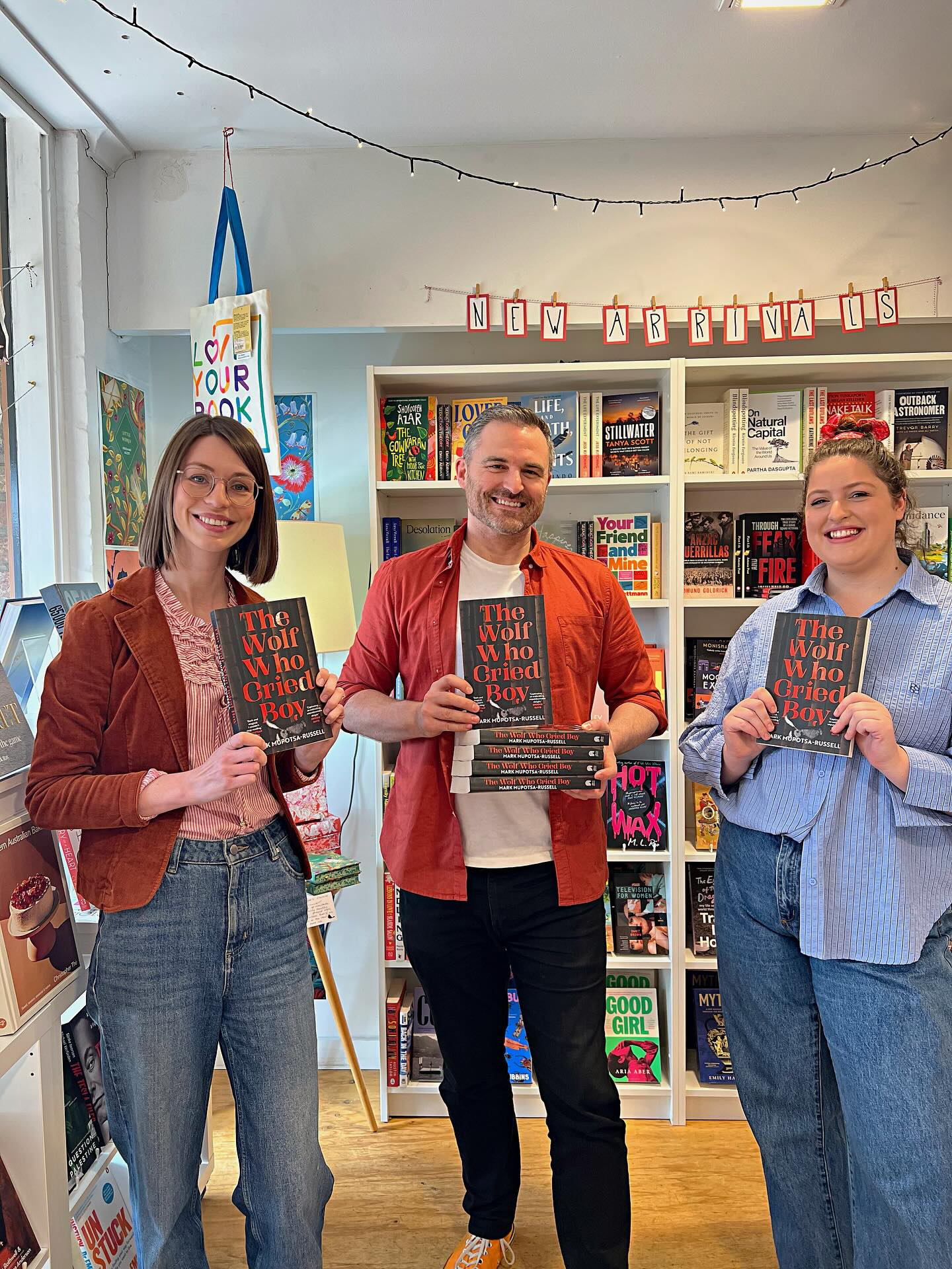 MORE BOOKSTORES!
Slow on posting these but I took a tour round a bunch of outer Melbourne and regional bookshops and chatted to a whole bunch of wonderful booksellers in their beautiful stores. Signed copies of THE WOLF WHO CRIED BOY are now at:
@thebookbird_geelong
@farrells_bookshop
@rosebudbookbarn
@torquaybooks
@headsandtalesbookstore
@dymockswaurnponds
@collins_booksellers BALLARAT (both stores)
@collinsbookswagga
@novel.nook.yarraglen
Thanks to everyone I chatted to for being lovely book people!
@affirmpress
#thewolfwhocriedboy #booktour #bookstagrammer