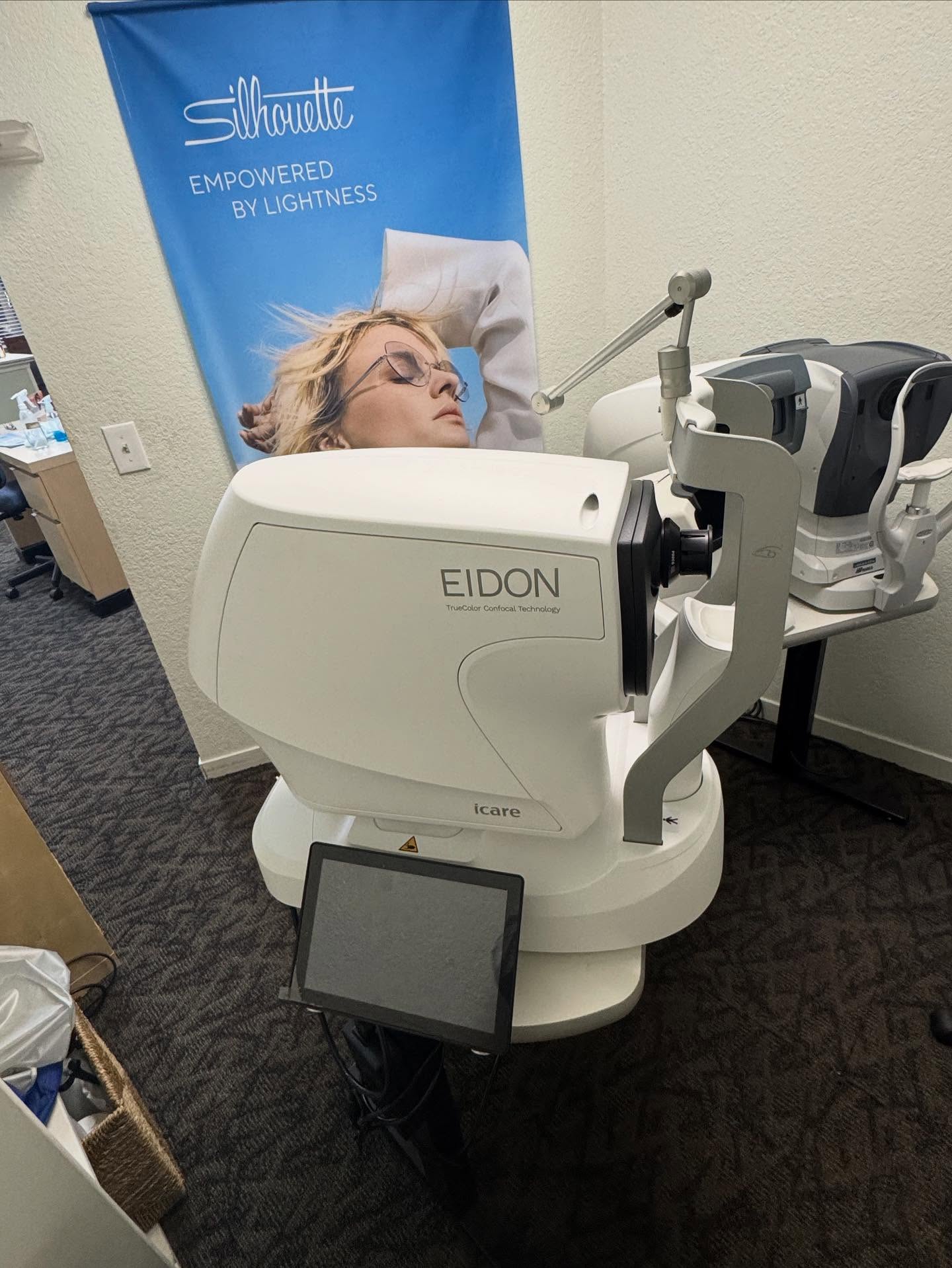 The office got a new retina camera that will help us better manage disease and rule out pathology