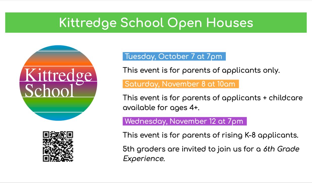 Do you know anybody who would be a great fit for our community or is curious about joining?? 📚✏️
You’re in luck!! We are holding 3 Open Houses over the next few months along with a virtual information session next week! For more information please visit the Admissions tab of our website.