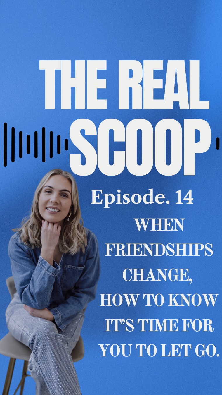 🎧 EPISODE 14. When friendships change, how to know when it’s time for you to let go.
Losing a friend isn’t just about “moving on.” It’s a process.
& something we will all go through life.
Sometimes we’re not only grieving the person, but the version of ourselves we were when we were close.
I have chosen this topic this week because it has been coming up A LOT in my 1:1 coaching calls!
So in the episode of The Real Scoop, I’m sharing exactly,
-Why friendship shifts feel so hard (and why you’re not broken for struggling with them).
-How to spot when someone is projecting their insecurities onto you.
-Why asking “Are they there in the good times too?” can change how you see your friendships.
-How to navigate the grief of friendships ending without losing yourself.
-Why 1:1 coaching can be a game-changer for moving through these seasons with clarity and self-trust.
If you’ve been feeling the pull to let go of friendships that no longer feel aligned, or you’re stuck wondering why relationships feel heavier than they used to, this episode is for you.
🎧 Listen to the full episode now, find the link in my bio for Apple Podcasts & Spotify.
And if you’re ready for deeper support in navigating this season, send me a DM about 1:1 coaching.
Together we’ll unpick what’s keeping you stuck, regulate your nervous system, and help you move forward feeling clear and empowered.
#therealscooppodcast #friendships #friendshiplossandwhatilearned #femalepodcasters #empoweredpodcasters #nervoussystemhealing #nervoussystemregulation #mindsetmentor #mindsetpodcast #friendshipcircle #friendshipchanges