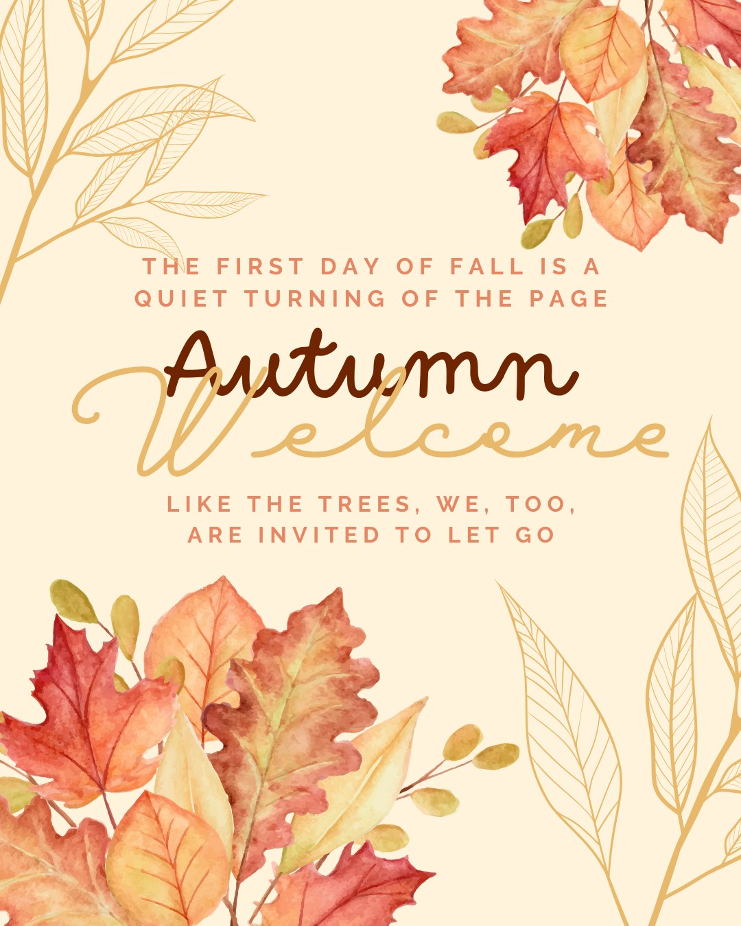 As summer fades, the air grows crisp and the light softens. Nature reminds us that letting go can be beautiful—leaves drifting down, making space for rest and renewal. In Chinese medicine, autumn belongs to the Lungs and Large Intestine, the organs of breath and release. When these are cared for, we find clarity, stronger immunity, and the calm steadiness we need as the seasons shift.
This season, pause for a simple Lung-nourishing breath: inhale slowly through the nose, feel your chest expand, then exhale with a gentle sigh—as if releasing a leaf into the wind. Three slow rounds can bring peace and lightness to any day.
This season, give yourself the gift of balance. Book an autumn tune-up and feel supported through the changes ahead.
#FirstDayOfFall #ChineseMedicineWisdom #SeasonOfRelease #AcupunctureHealing #SeasonalBalance #NaturalHarmony