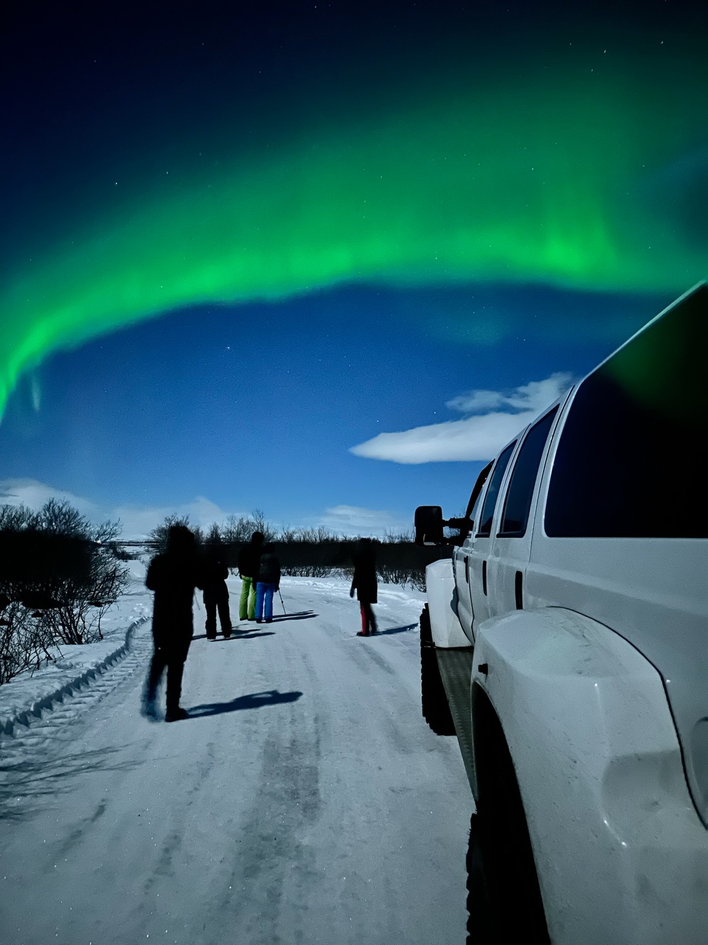 When nature puts on its most spectacular light show! 🌌
The northern lights dancing above the Icelandic wilderness create moments of pure magic. Our night tours take you to the best viewing spots, away from light pollution, where the aurora borealis paints the sky in brilliant greens.
Every winter night holds the promise of this incredible natural phenomenon.
Join us for an unforgettable northern lights adventure!
www.geotravel.is
#northernlights #aurora #iceland #nighttour #northiceland #naturephenomena #geotravel #wintermagic #auroraborealis