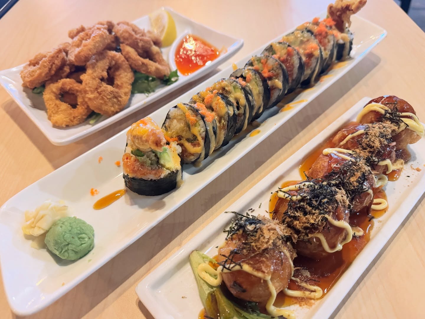 Roll into flavor heaven ✨🍤🍣🔥 From crispy bites to saucy delights — your cravings just found their happy place.