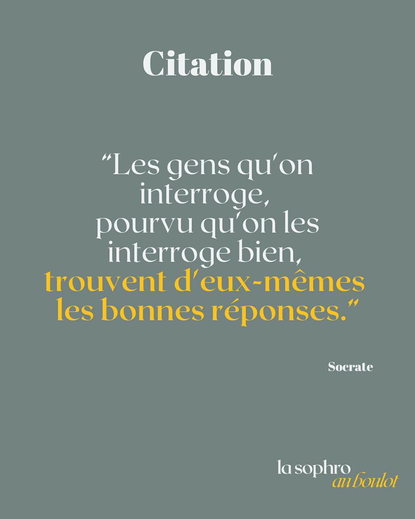 Une citation que j’aime tant car elle résonne profondément en moi !
🤩 C’est exactement ce que je vis chaque jour en tant que coach et sophrologue.
💡Mon rôle n’est pas de te dire quoi faire ou de chercher les solutions à ta place, mais de t’accompagner, de poser les bonnes questions, pour que tu puisses retrouver en toi tes propres ressources et tes réponses.
💛 Parce que souvent, tout est déjà en toi… il suffit juste de le faire émerger !
Si tu as envie de te reconnecter à toi-même et découvrir tes propres réponses, je suis là pour t’accompagner.
—
🙋🏼♀️ Hello, moi c’est Constance, je suis animée par l’envie de favoriser le « mieux-être » dans les environnements professionnels.
✨ Ma mission en tant que coach et sophrologue ?
Accompagner tous les professionnels à libérer et booster leur potentiel en les aidant à se poser les bonnes questions pour qu’ils puissent se sentir mieux dans leur tête, leur corps et par conséquent dans leur travail et leur vie !
.
.
.
#coachingprofessionnel #coaching #coachpro #coach #intelligenceemotionnelle #ie #eqi #sophrologie #sophrologue #developpementpersonnel #gestiondustress #gestiondesemotions #gestiondustressenentreprise #prevention #qualitedevieautravail #qvt #bienetreautravail #lasophroauboulot