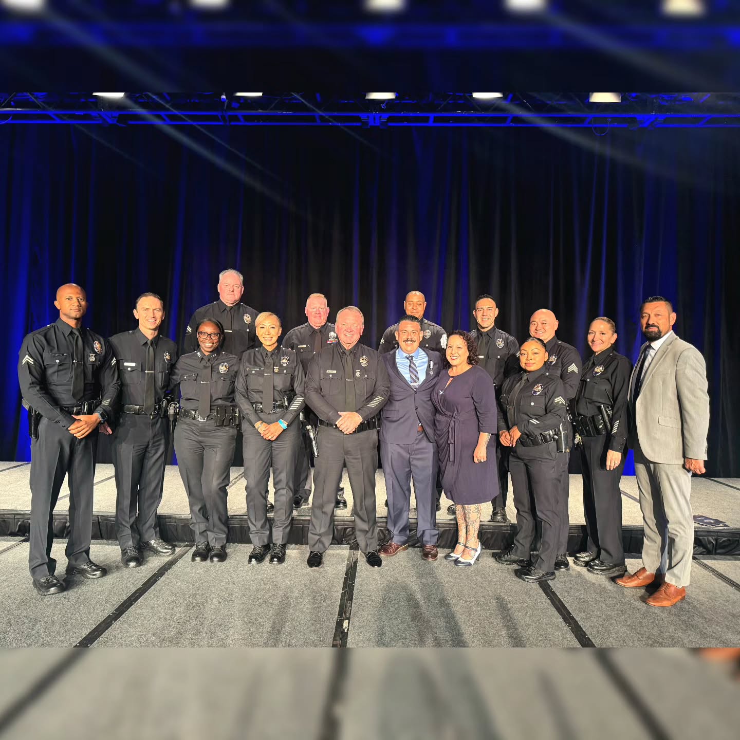 It was a special day at the LAPD annual Above & Beyond Ceremony as CSPB'S own Officer Diaz was honored with a Purple Heart award. 💜
The Purple Heart can be traced back to George Washington in 1782 who formally recognized the sacrifice and valor of those who are injured or lose their life in the line of duty.
