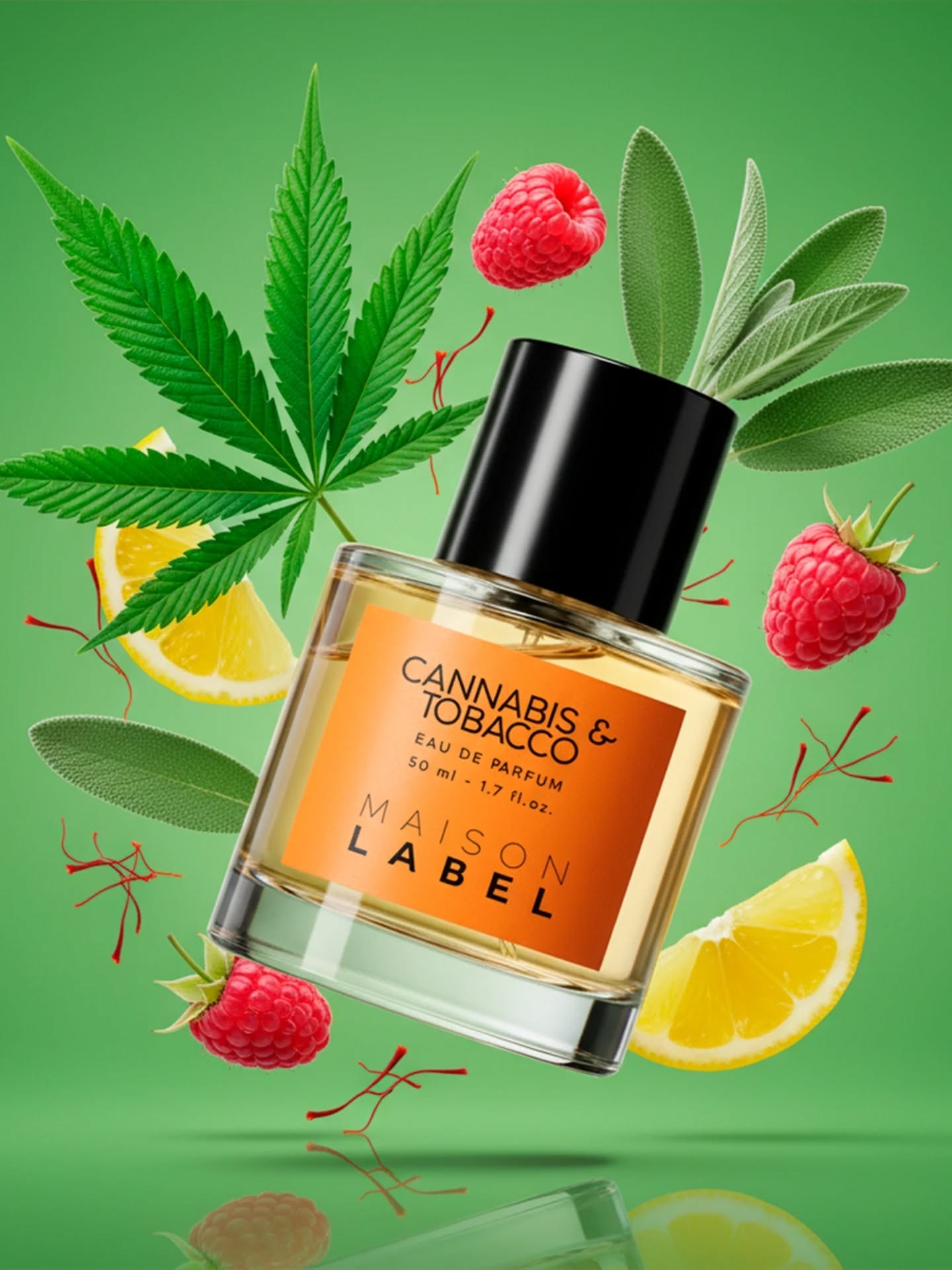 🌿💨 Cannabis & Tobacco is narcotic, dreamy, and unapologetically intense. A fragrance that bends reality, where desires take form in a haze of smoke and sweetness.
🍋 The opening spark of lemon joy cannabis
🌸 Soft St. Thomas Bay sage, raspberry & saffron at its heart
🔥 A carnal mirror of dense tobacco in the drydown
A scent for restless souls who dream wide awake.
#MaisonLabel #CannabisAndTobacco #UnfoldYourEssence #BlendedSouls #FragranceForAll #NichePerfume #Luxury #OlfactiveJourney