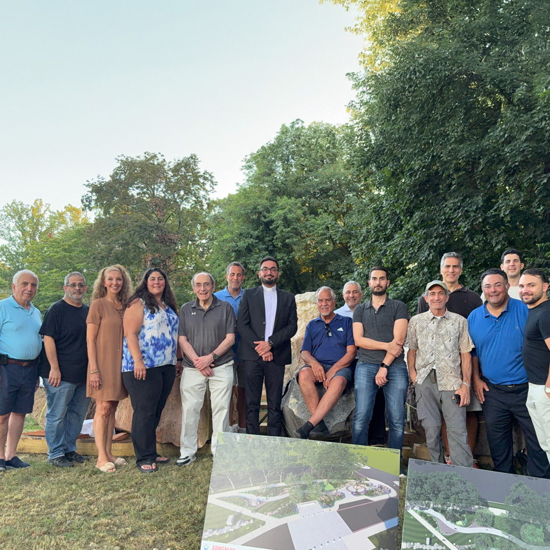 A First Look: St. Gregory Church Leadership Tours the Armenian Heritage Walk Mock-Up
We were excited to have the Very Rev. Fr. Boghos Tinkjian along with members of the St. Gregory the Illuminator Apostolic Church Board of Trustee and National Representative Assembly (NRA) delegates had the unique opportunity to experience a presentation of the Armenian Heritage Walk by its design team. The gathering took place on the campus of the Armenian Sisters Academy (ASA), where both vision and history came together in a special preview. ❤️🇦🇲
Please consider donating today. Visit armenianheritagewalk.org/donate
#armenianheritagewalk
#armenianculture
#armenianculturematters
#philadelphiaarmenianheritage
#youngmeherstatue
#armenianheritage
#artistsofphiladelphia
#philadelphiaartmuseum
#armenianheritagephilly
#armenianpride
#armenianhistory
#statuesofphiladelphia
#khorenderharootian
#philadelphiaartswalk
#artmuseumphiladelphia
#philidelphiaparks
#philadelphiaparkway