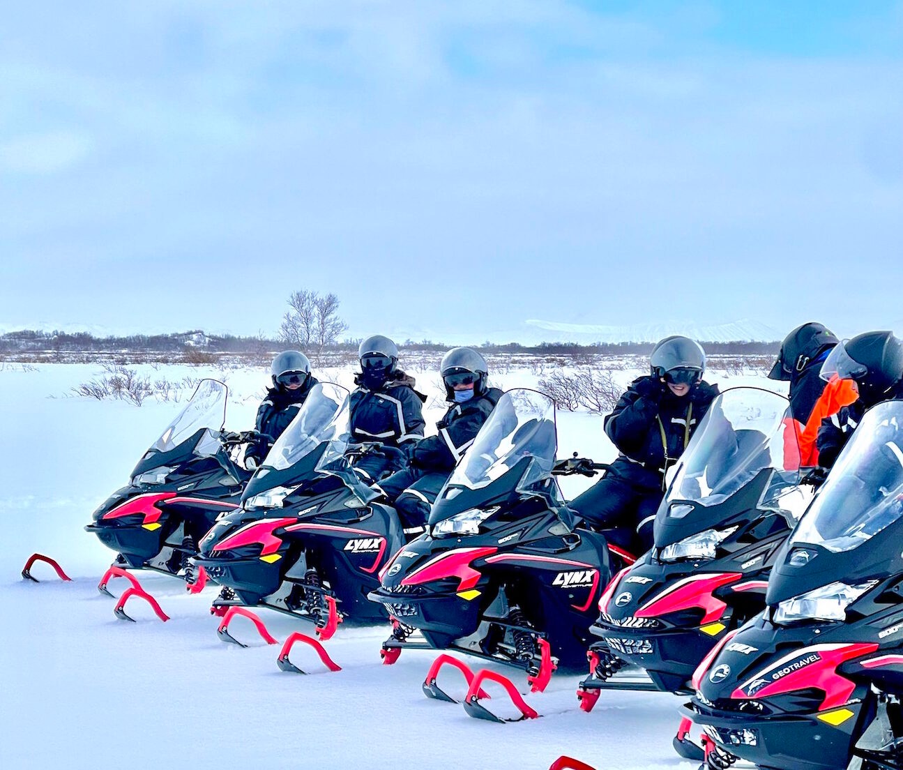 Squad goals: Arctic edition! ❄️
Nothing beats the thrill of exploring Iceland's winter wonderland with your crew. Six snowmobiles, endless snow, and the adventure of a lifetime ahead.
Our group tours create unforgettable memories as you race across pristine landscapes together. The bond formed on these icy trails lasts long after the adventure ends.
Ready to gather your squad for the ultimate winter adventure?
www.geotravel.is
#squadgoals #snowmobile #groupadventure #iceland #winterfun #northiceland #myvatn #geotravel #arcticexpedition