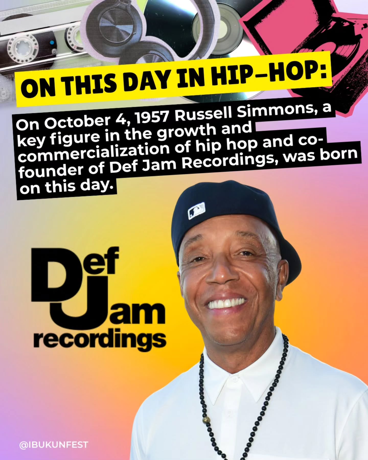 Happy Birthday, @unclerush π Thanks for taking a chance and being one of the OGs in hip-hop! Your contribution is immeasurable ππΎ